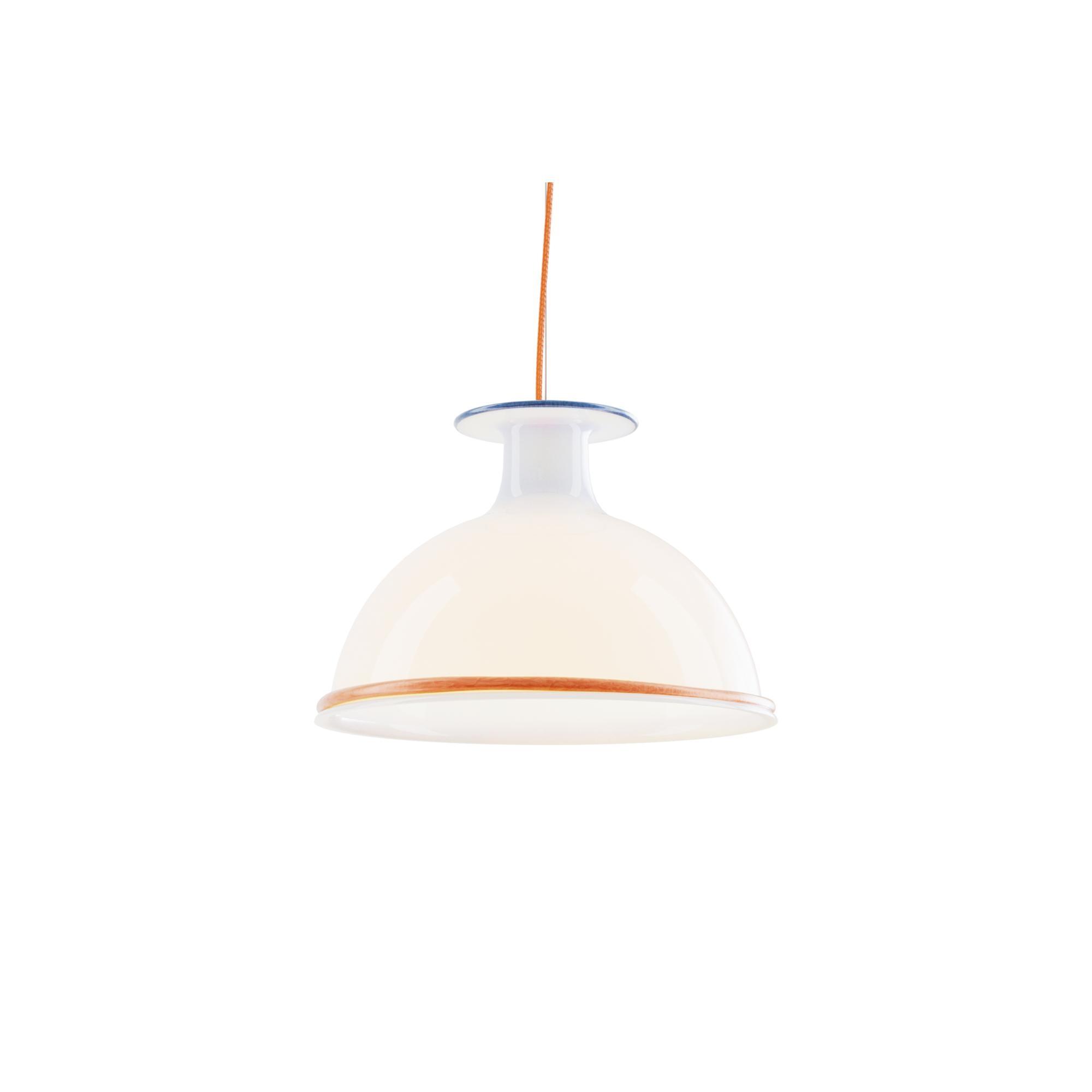 Established & Sons Mark Lampadario Blu/Arancione