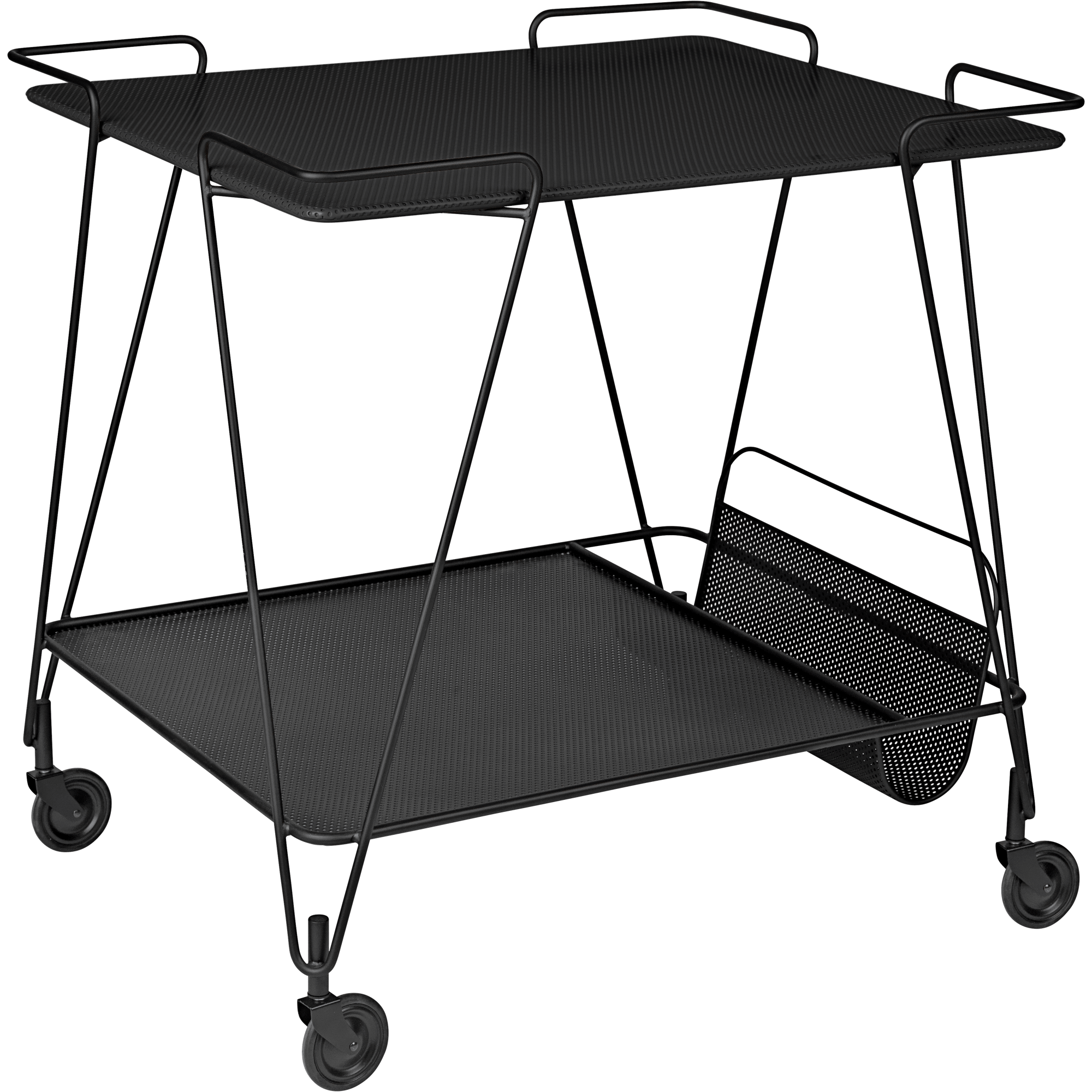 GUBI Matégot Trolley Soft Black