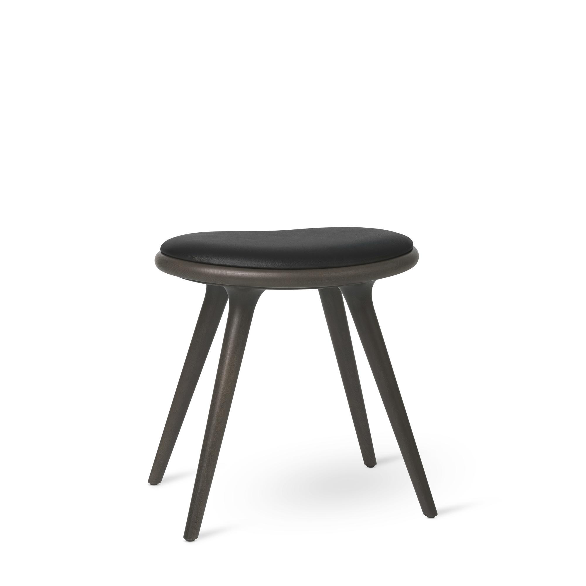 Mater High Stool Tabouret Circa en Hêtre Teinté Gris