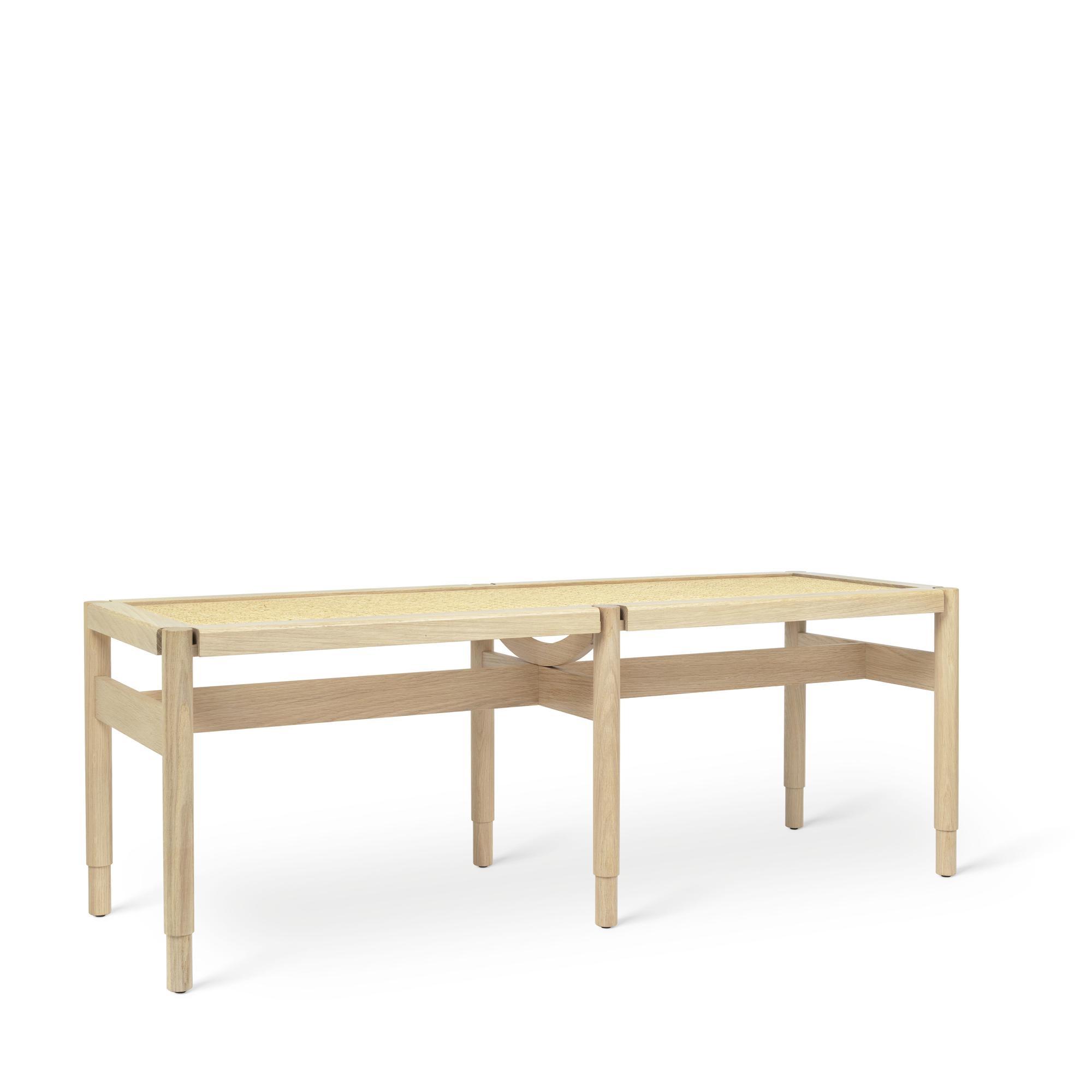 Mater Winston Bench Matt Lacquered Oak