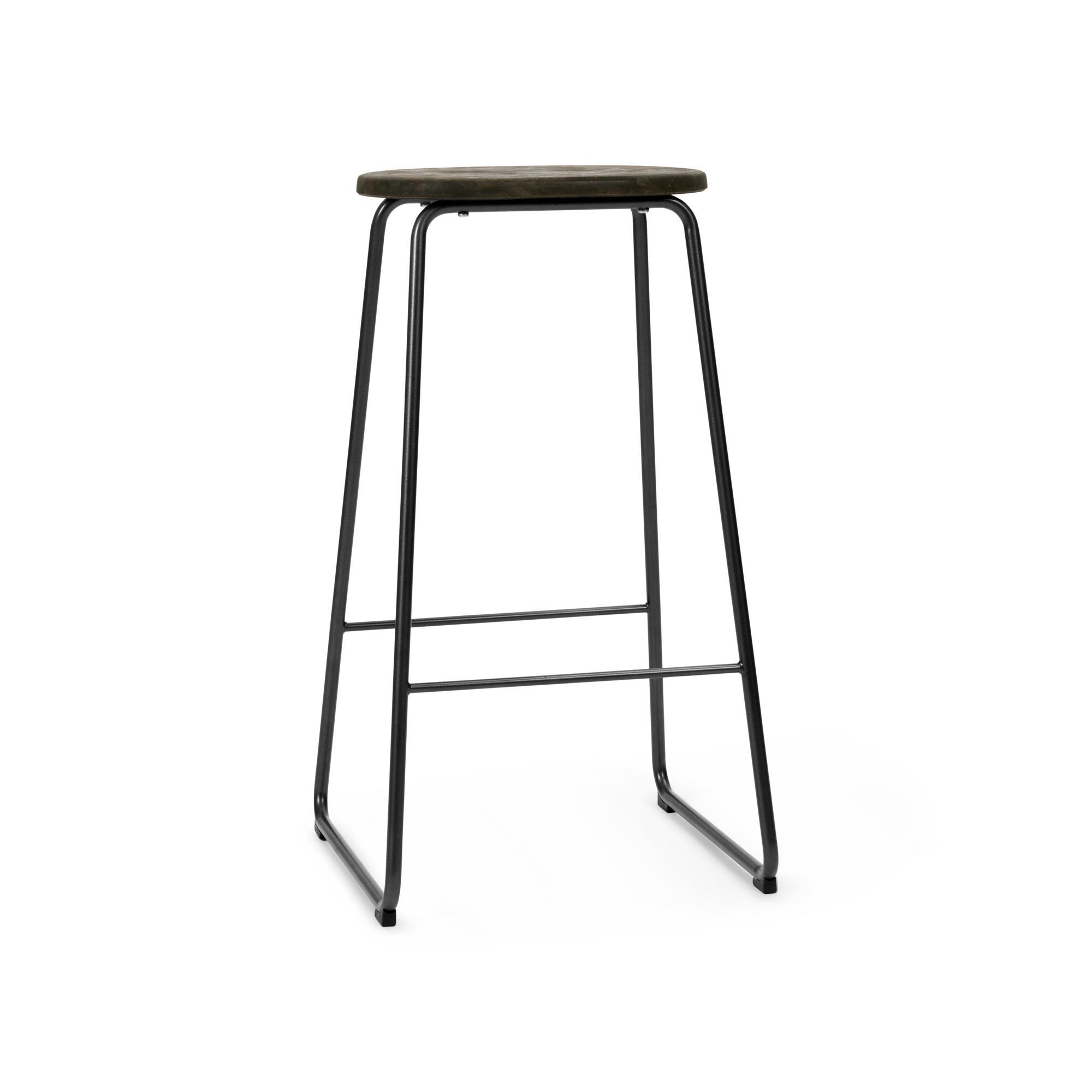 Mater Earth Bar Stool 74 cm Coffee Dark