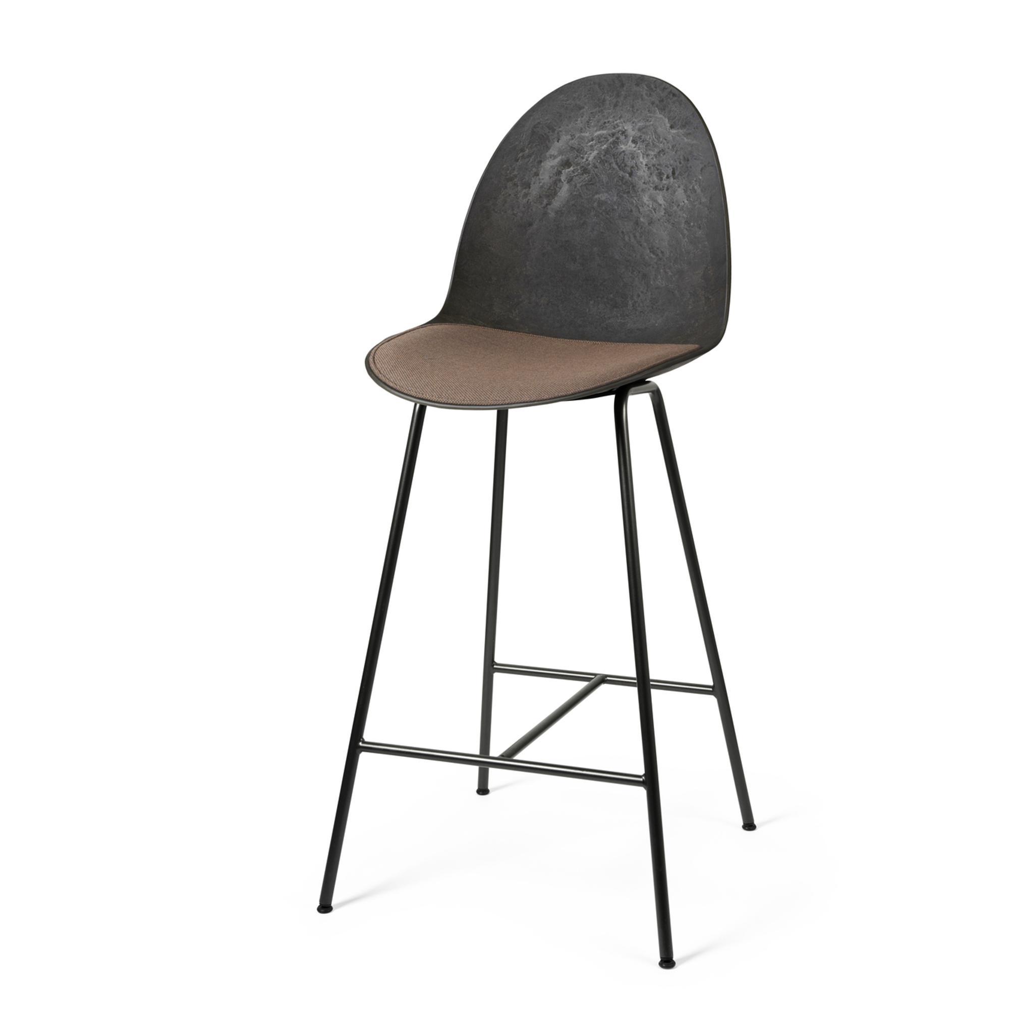 Tabouret de Bar Haut Mater Eternity 69 cm Assise Rembourrée 278 Rouille