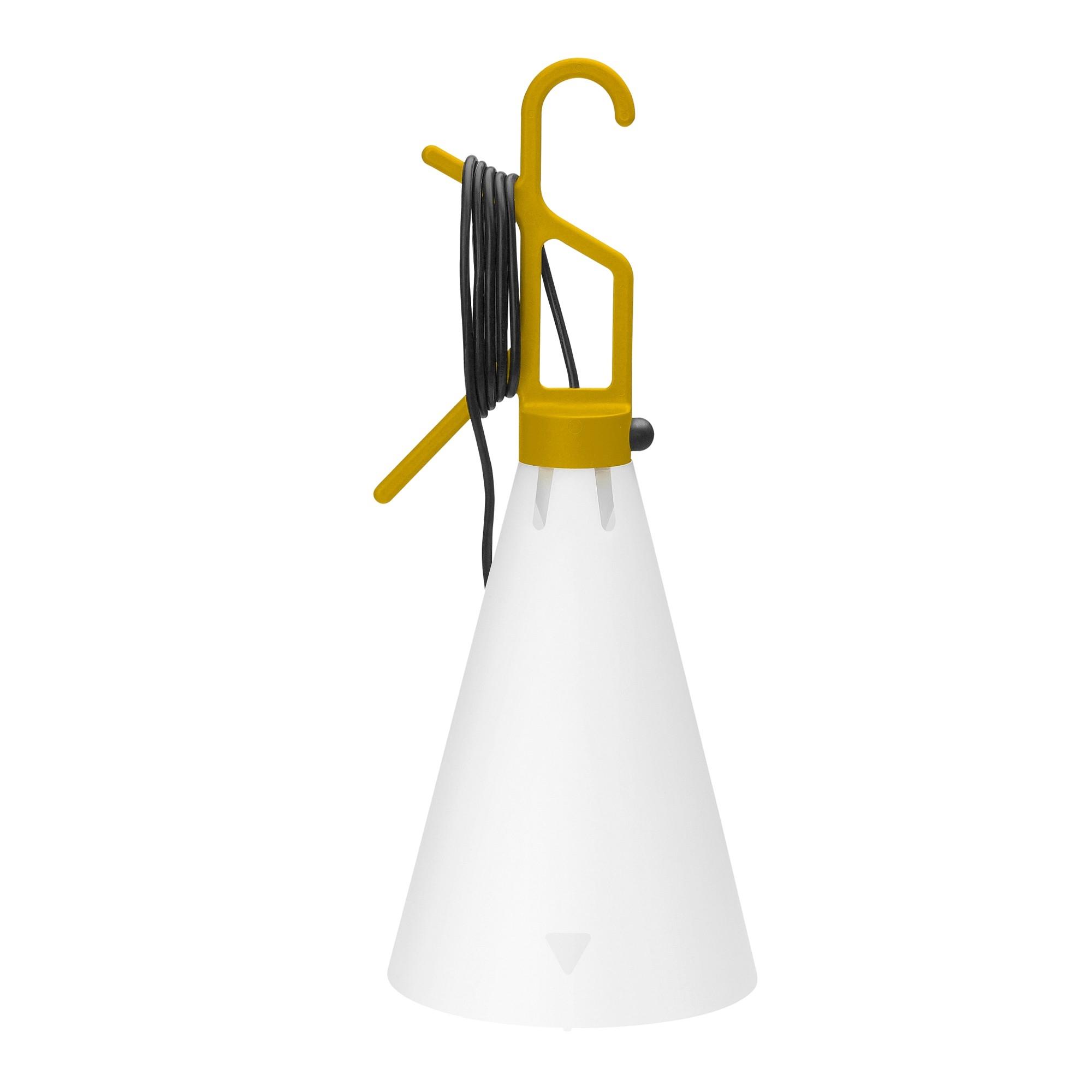 Flos Mayday Outdoor Tischlampe Senfgelb