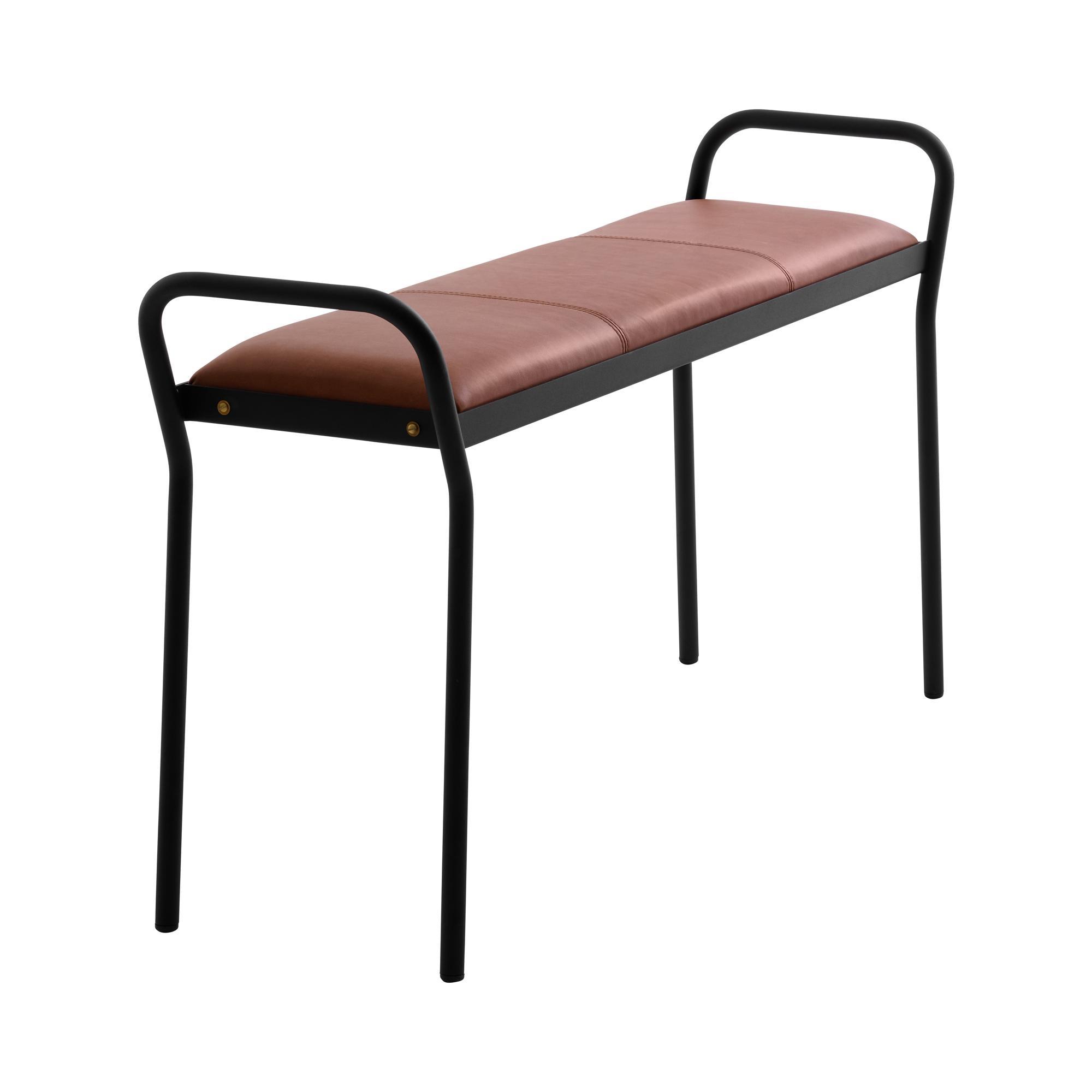 Maze Anytwo Bench Black/Cognac