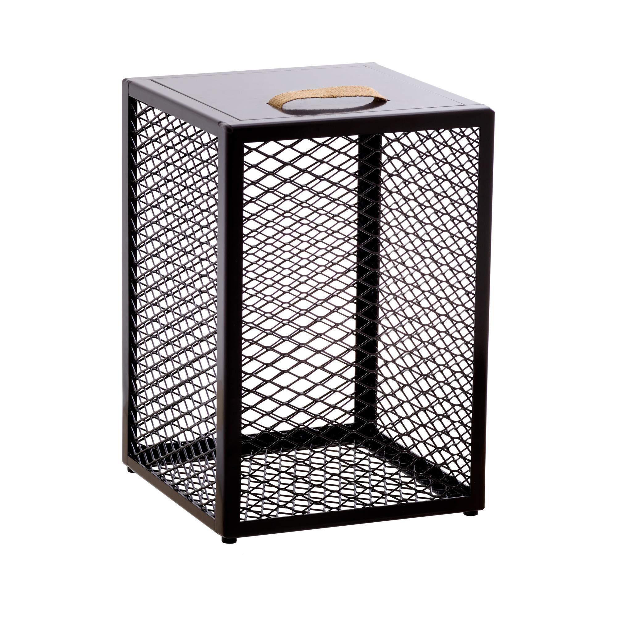 Maze The Cube Side Table Dark Chocolate