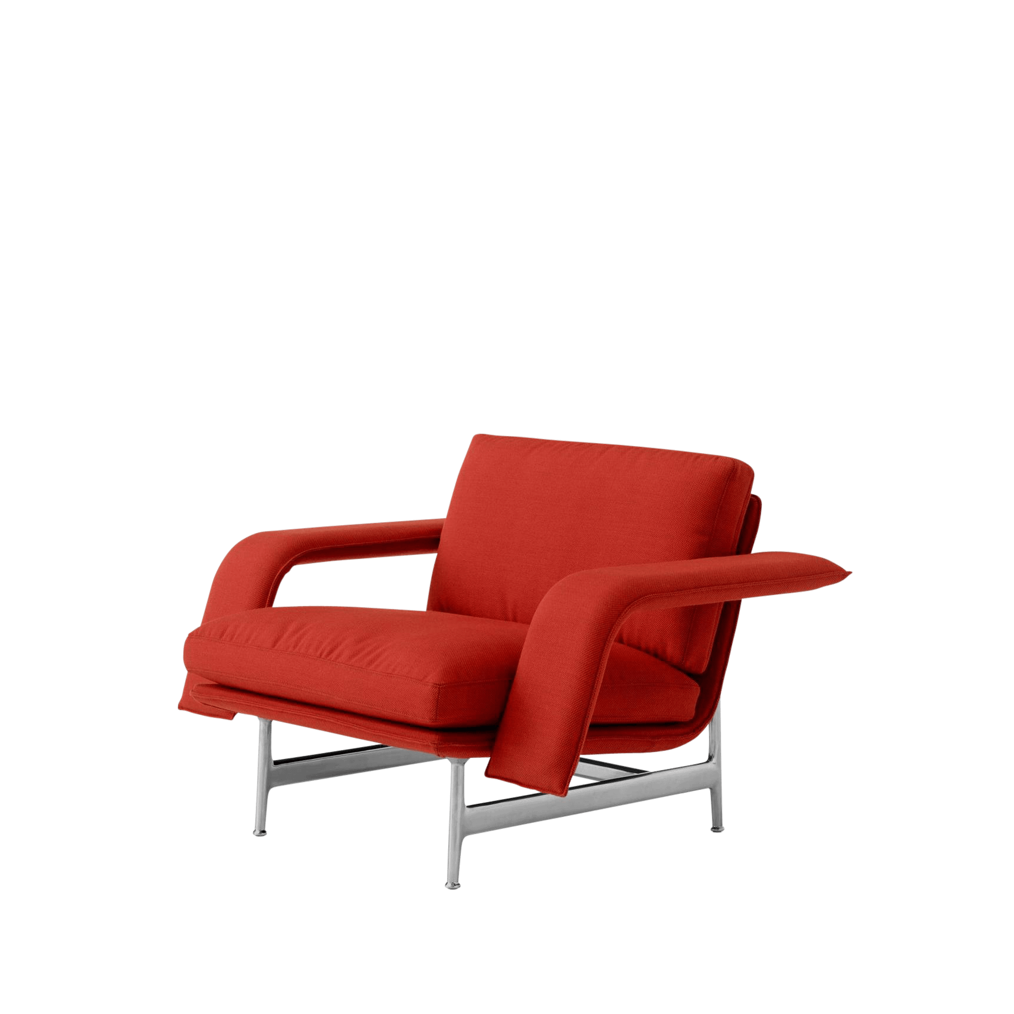 &Tradition Meantime AV29 Fotel Sofa Polerowane Aluminiowy/Fiord 0571