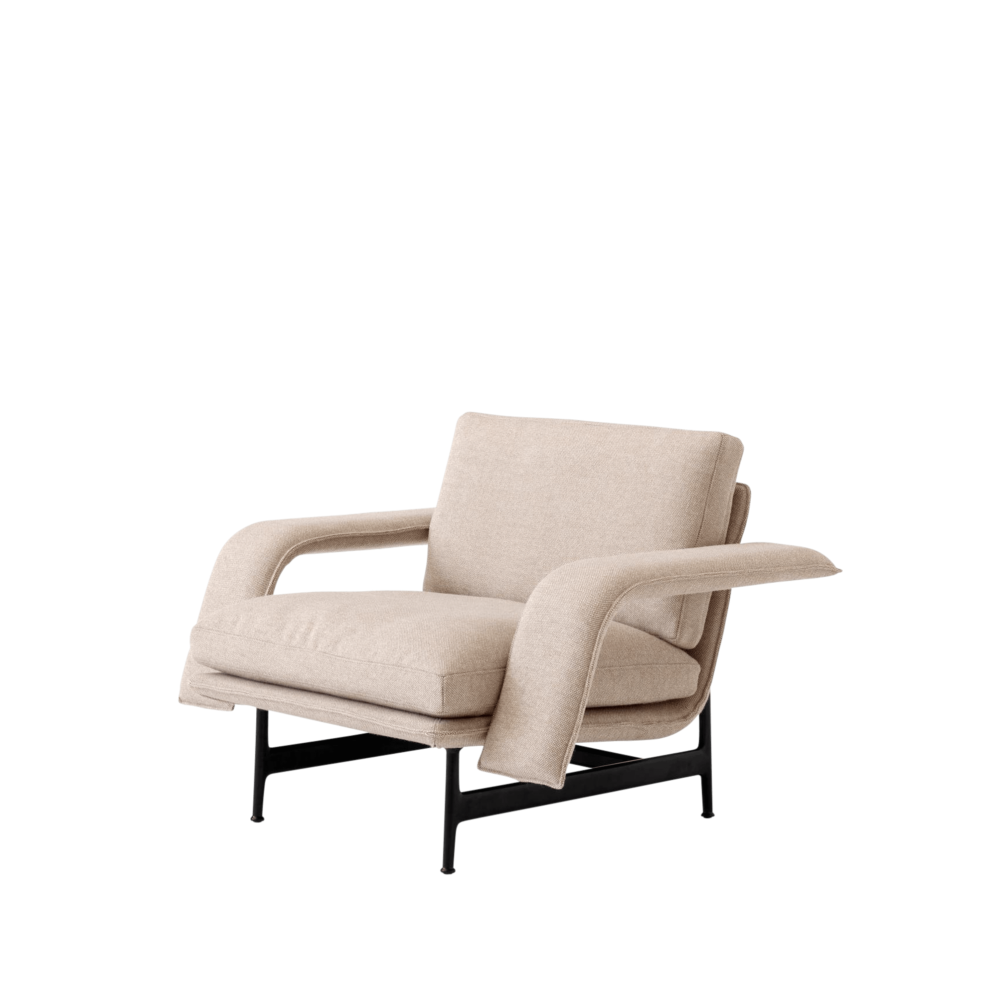 &Tradition Meantime AV29 Fotel Sofa Ciepła Czarny/Hallingdal 0220