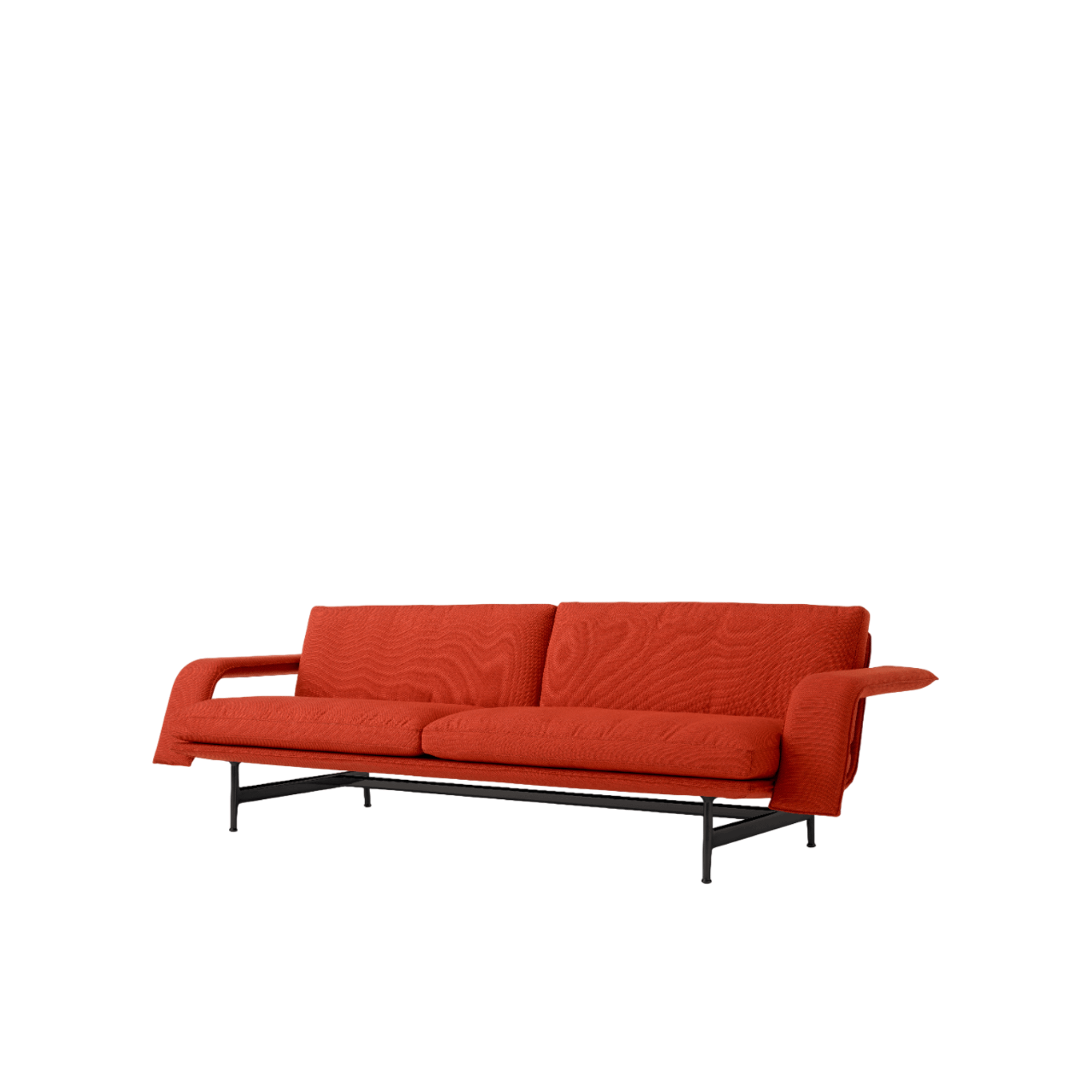 &Tradition Meantime AV31 Sofa 3-osobowa Polerowane Aluminiowy/Fiord 0571