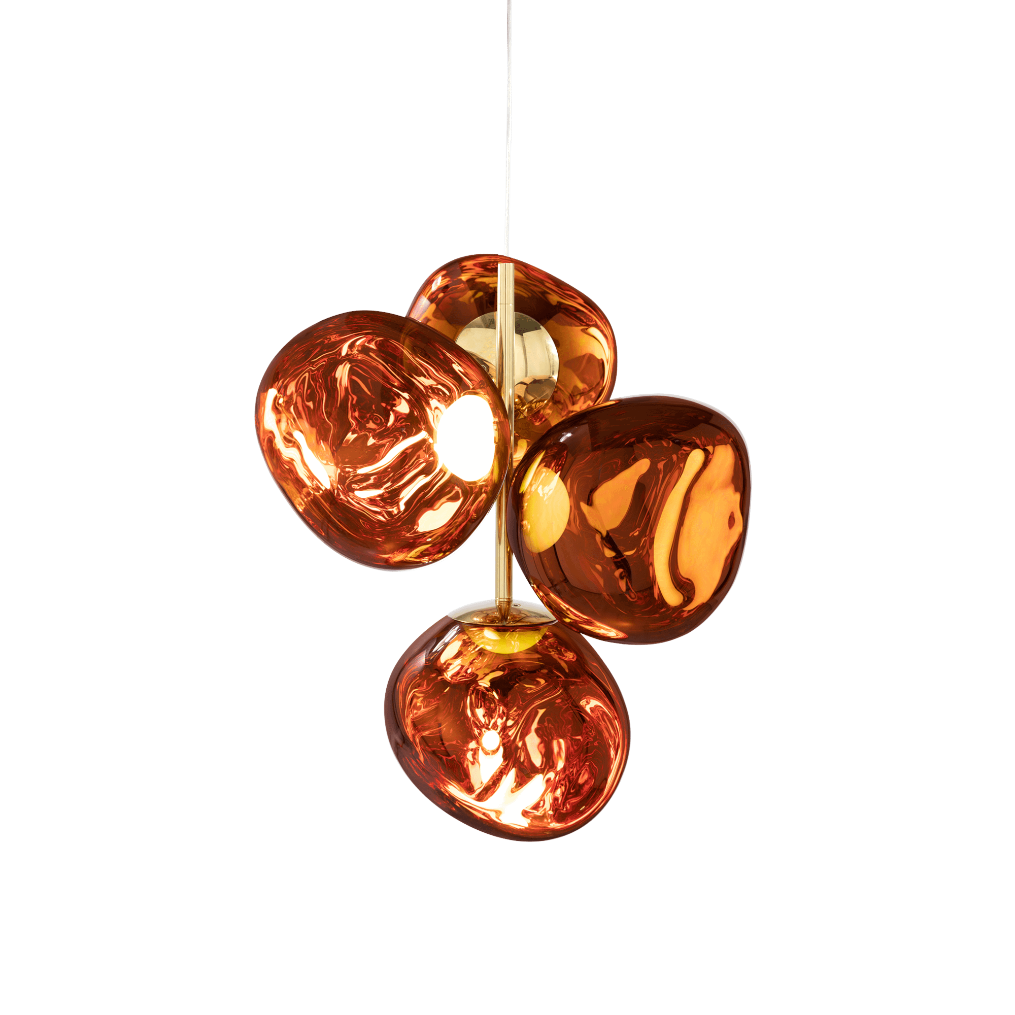 Tom Dixon Melt Chandelier Mini Copper