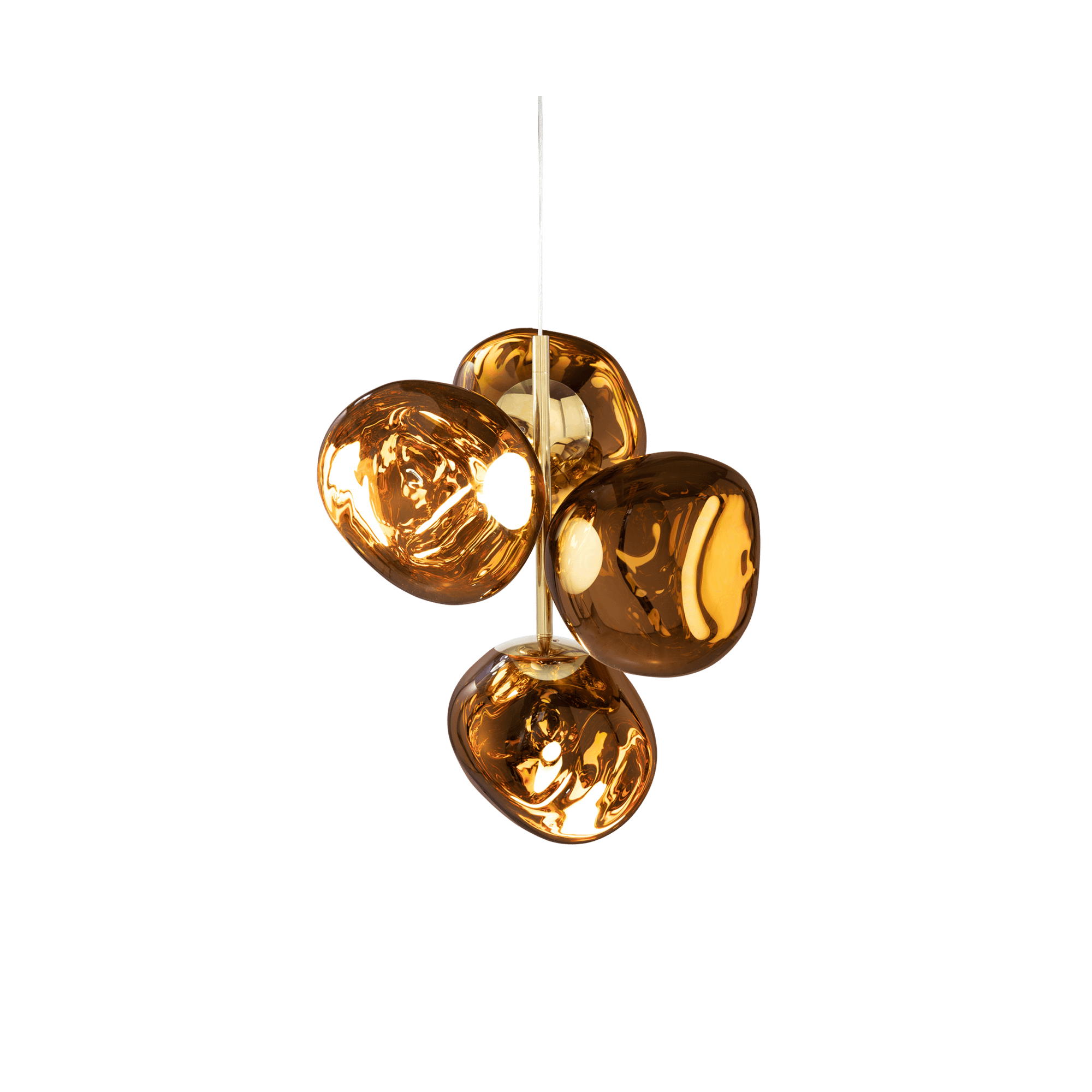 Tom Dixon Melt Chandelier Mini Gold