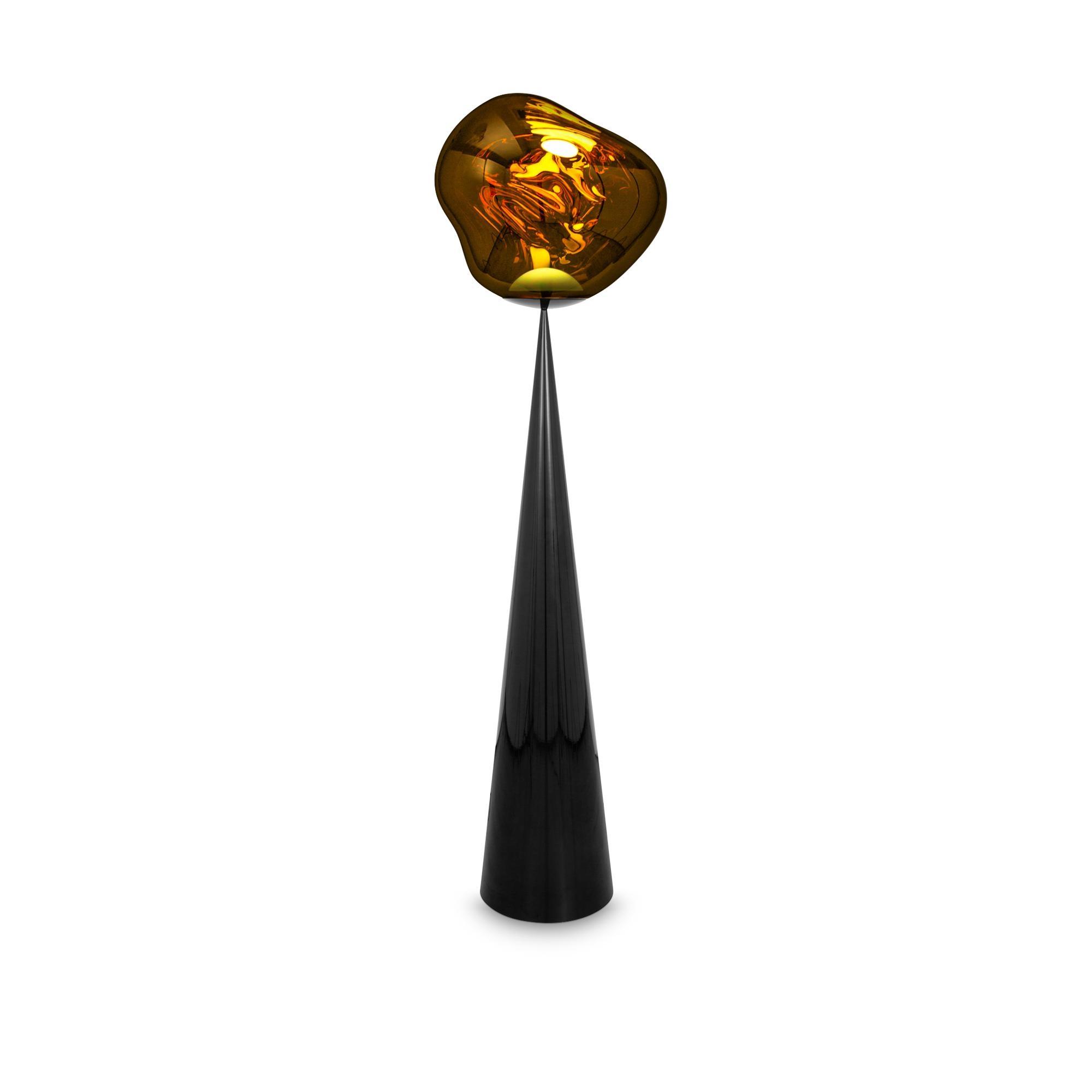 Tom Dixon Melt Cone Fat Vloerlamp Goud