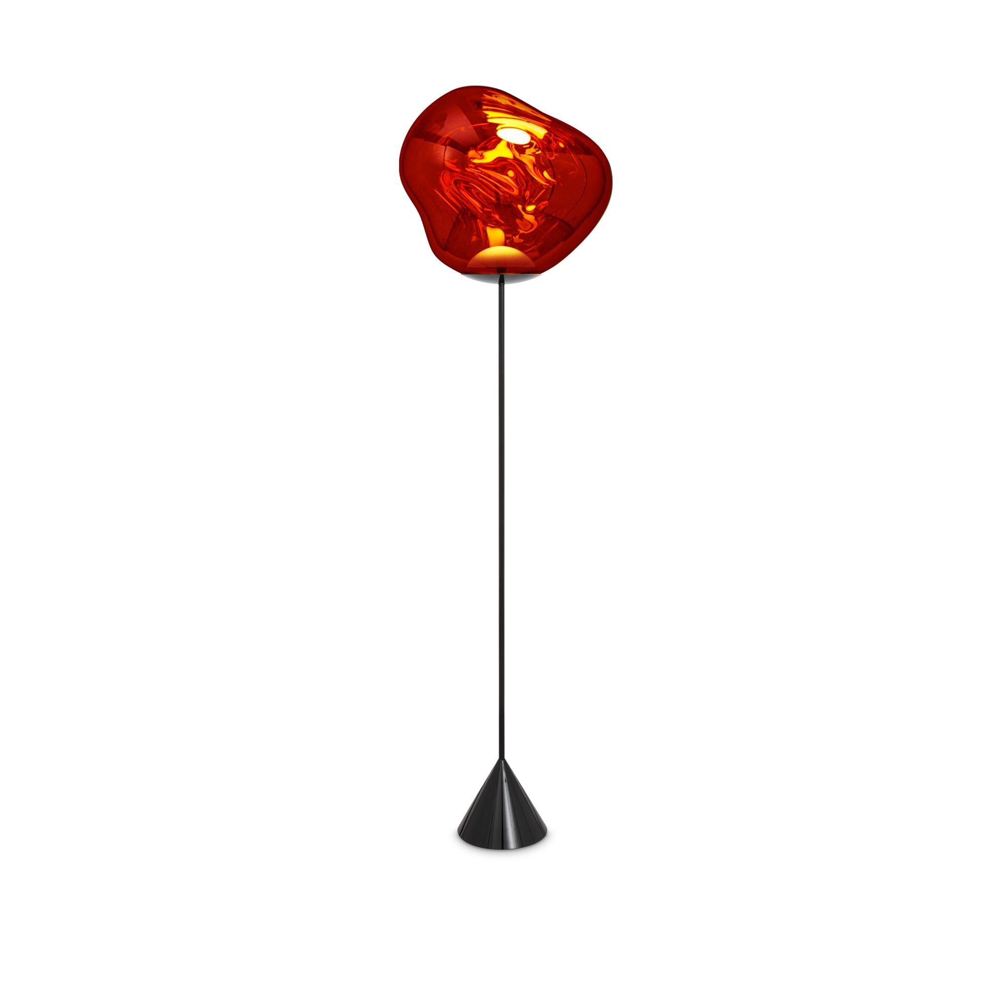 Tom Dixon Melt Cone Slim Vloerlamp Koperen LED