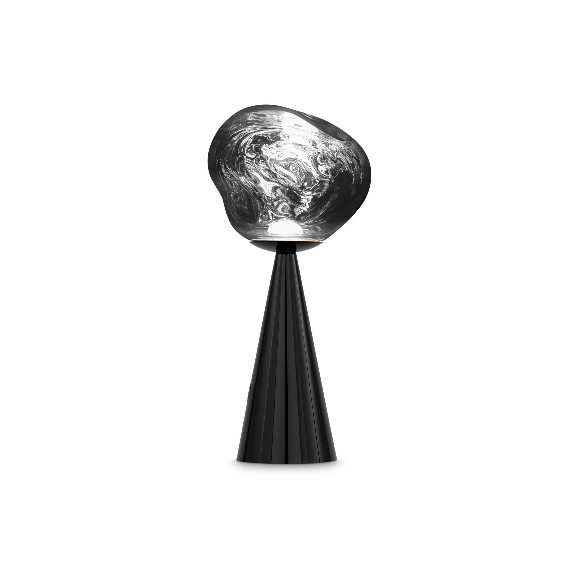 Tom Dixon Melt Draagbare Tafellamp Zwart