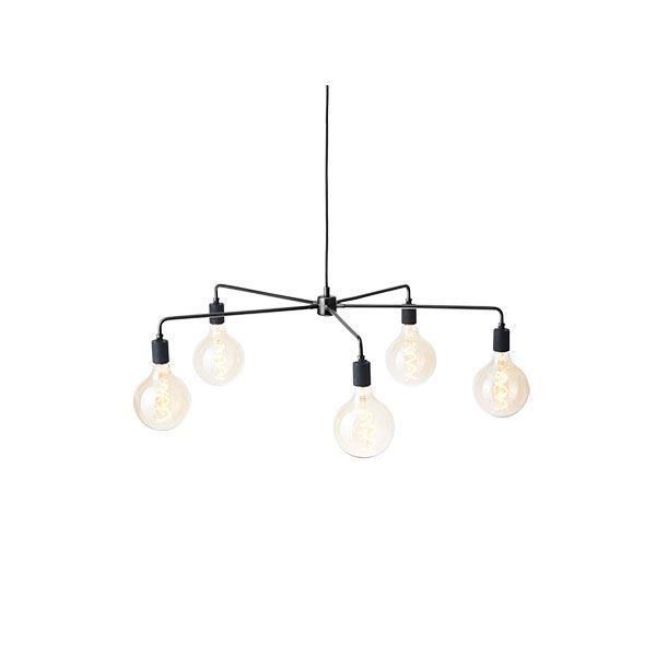 MENU Chambers Chandelier 76 Pendant Black