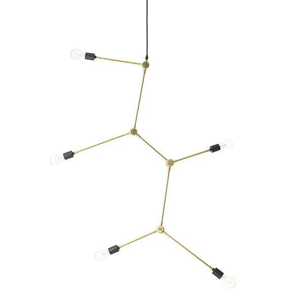 MENU Harrison Chandelier Pendant Brass