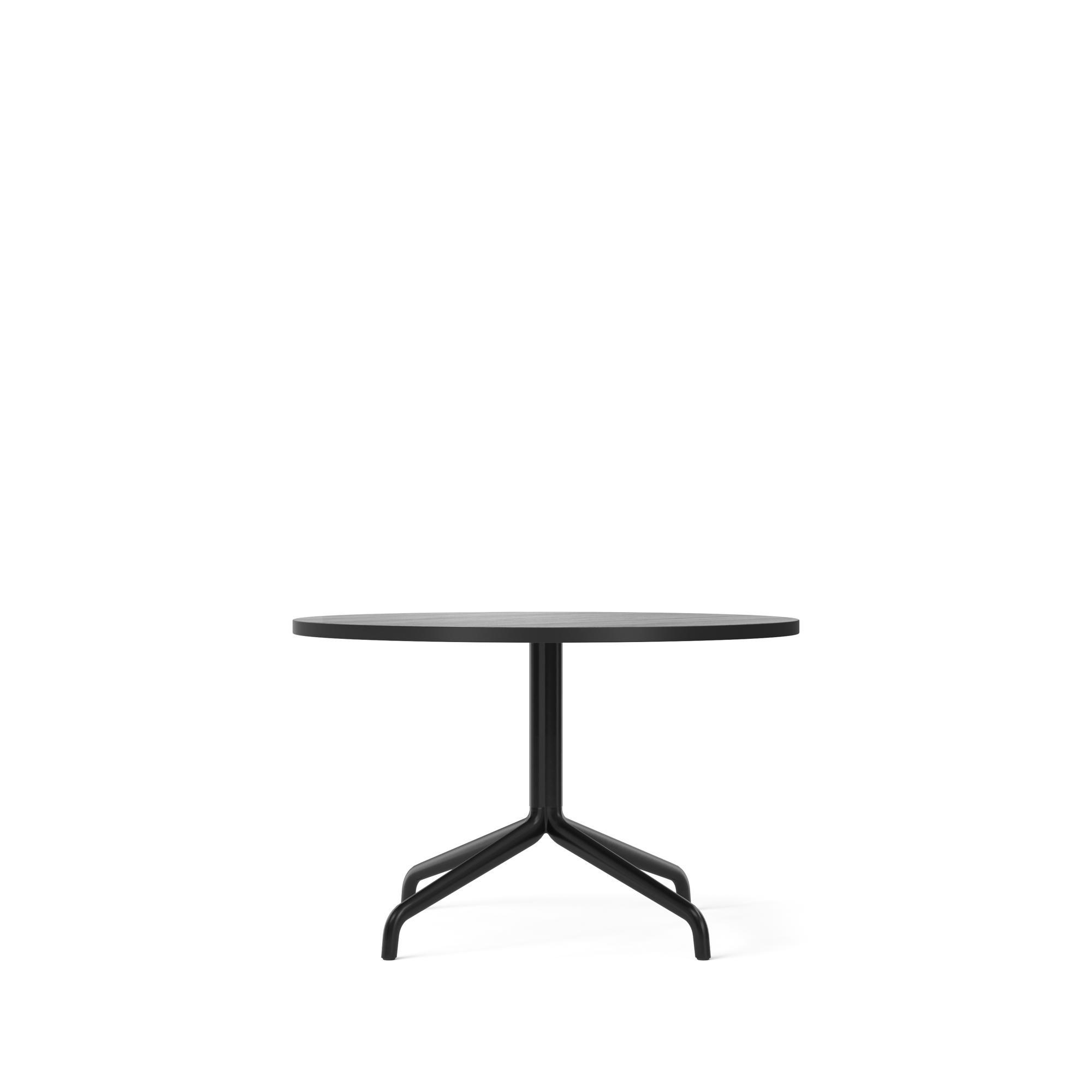 Audo Harbor Column Salontafel Zwart/Zwart Eiken