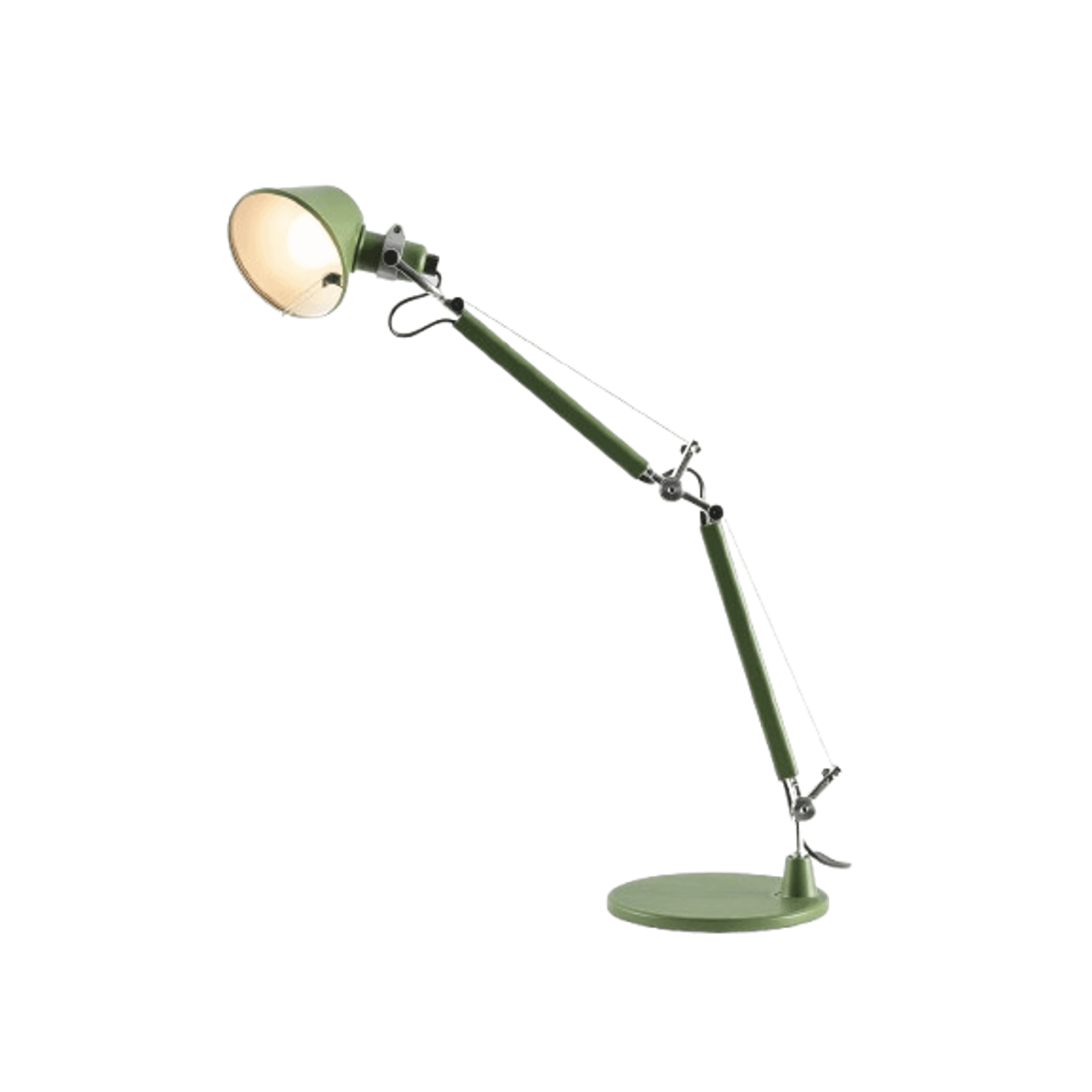 Artemide Tolomeo Micro Lámpara de mesa Verde Mate