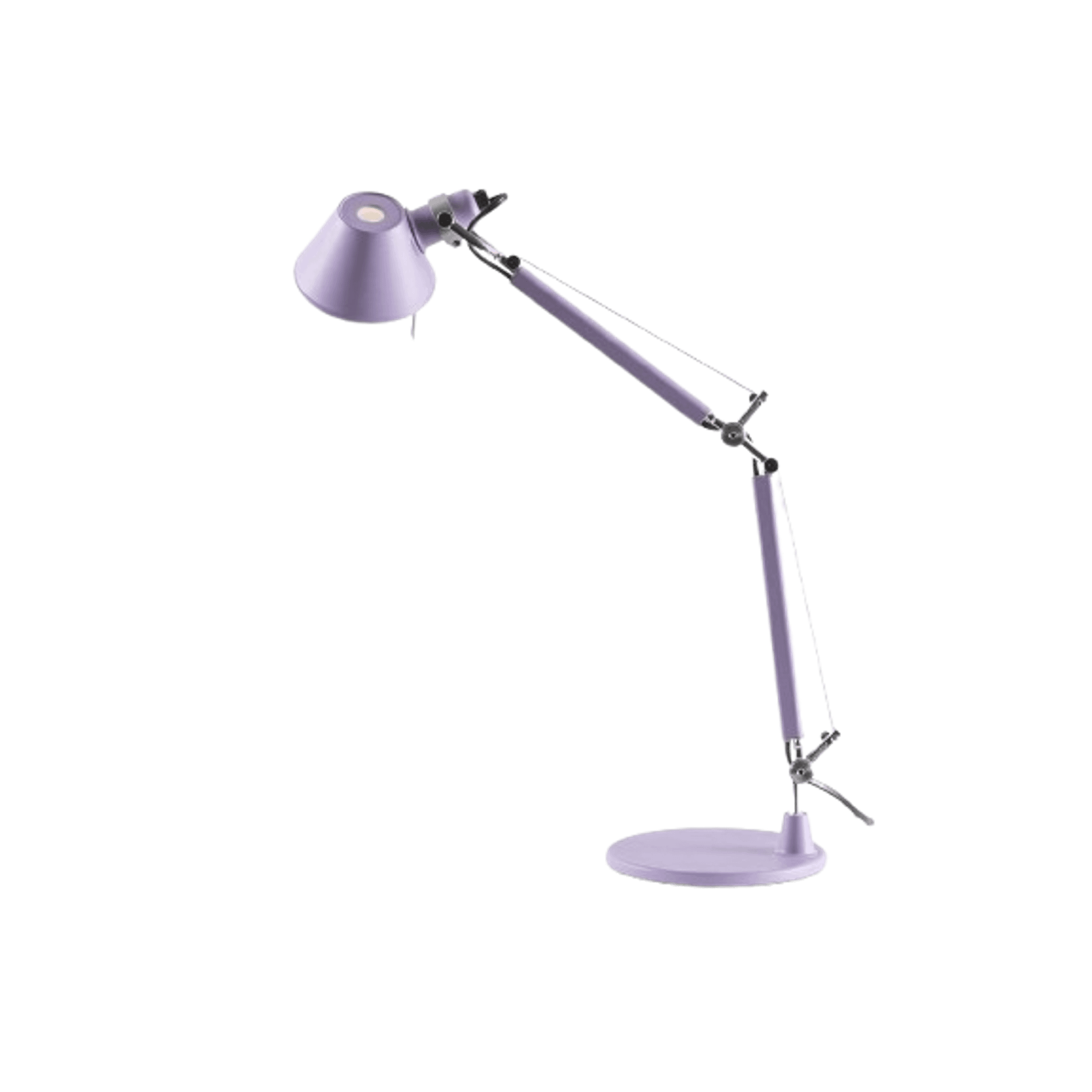 Lámpara de mesa Artemide Tolomeo Micro, color lavanda Mate