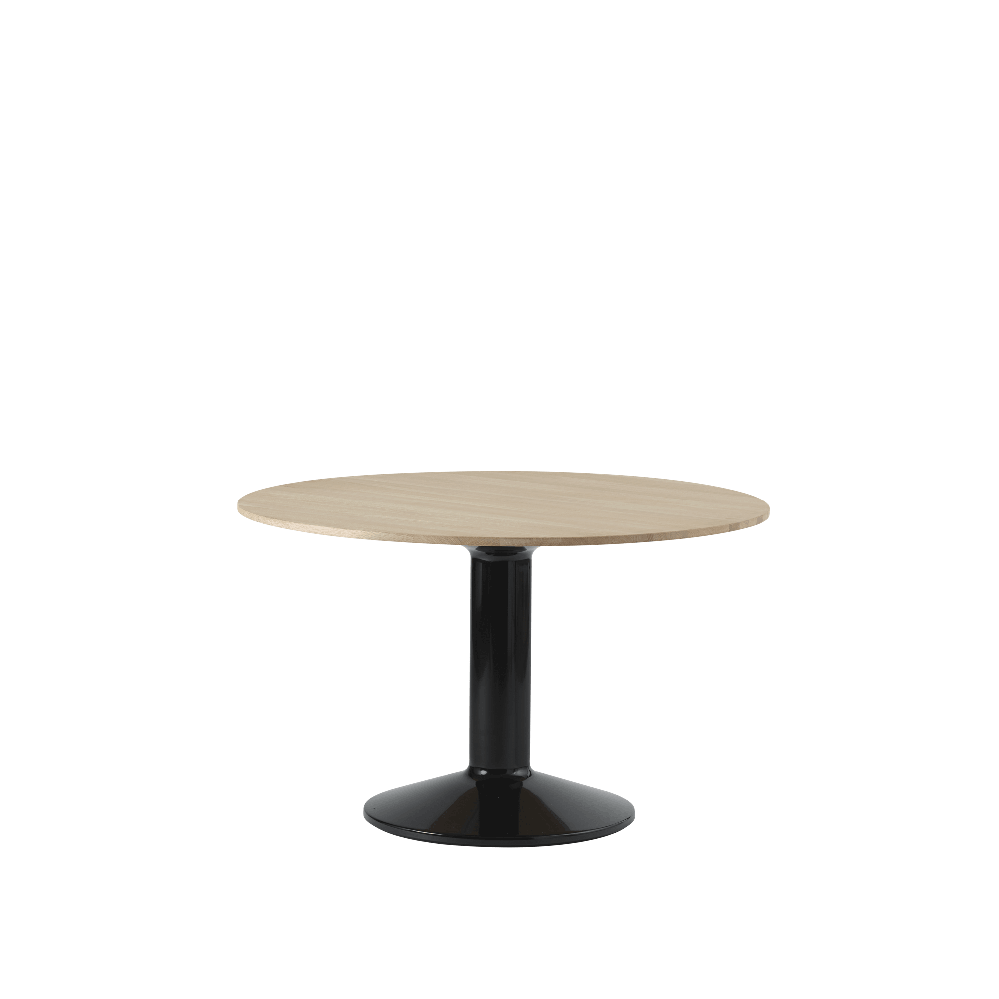 Muuto Middle Dining Table Ø120 Oiled Oak/ Black