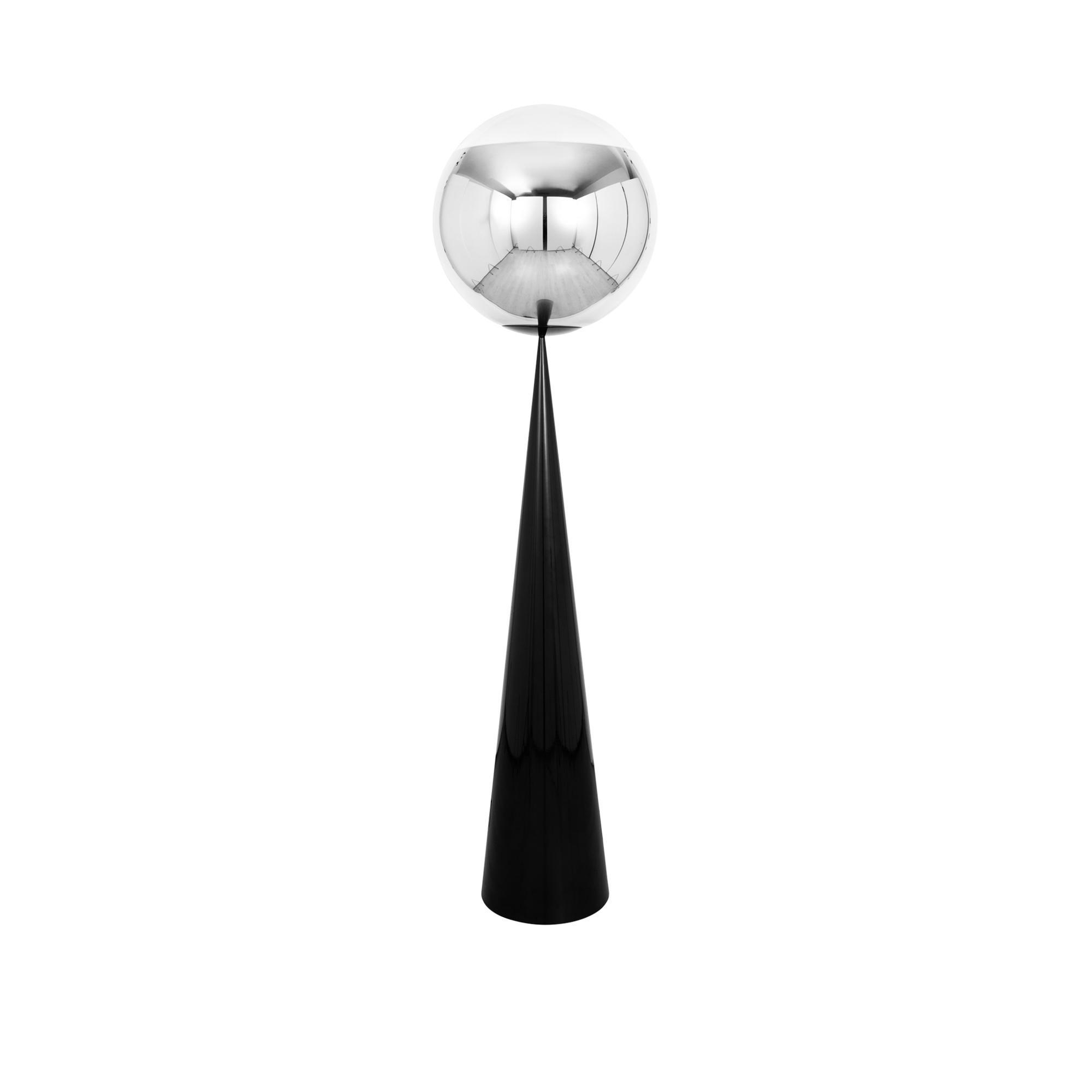 Tom Dixon Mirror Ball Fat -lattiavalaisin Hopea