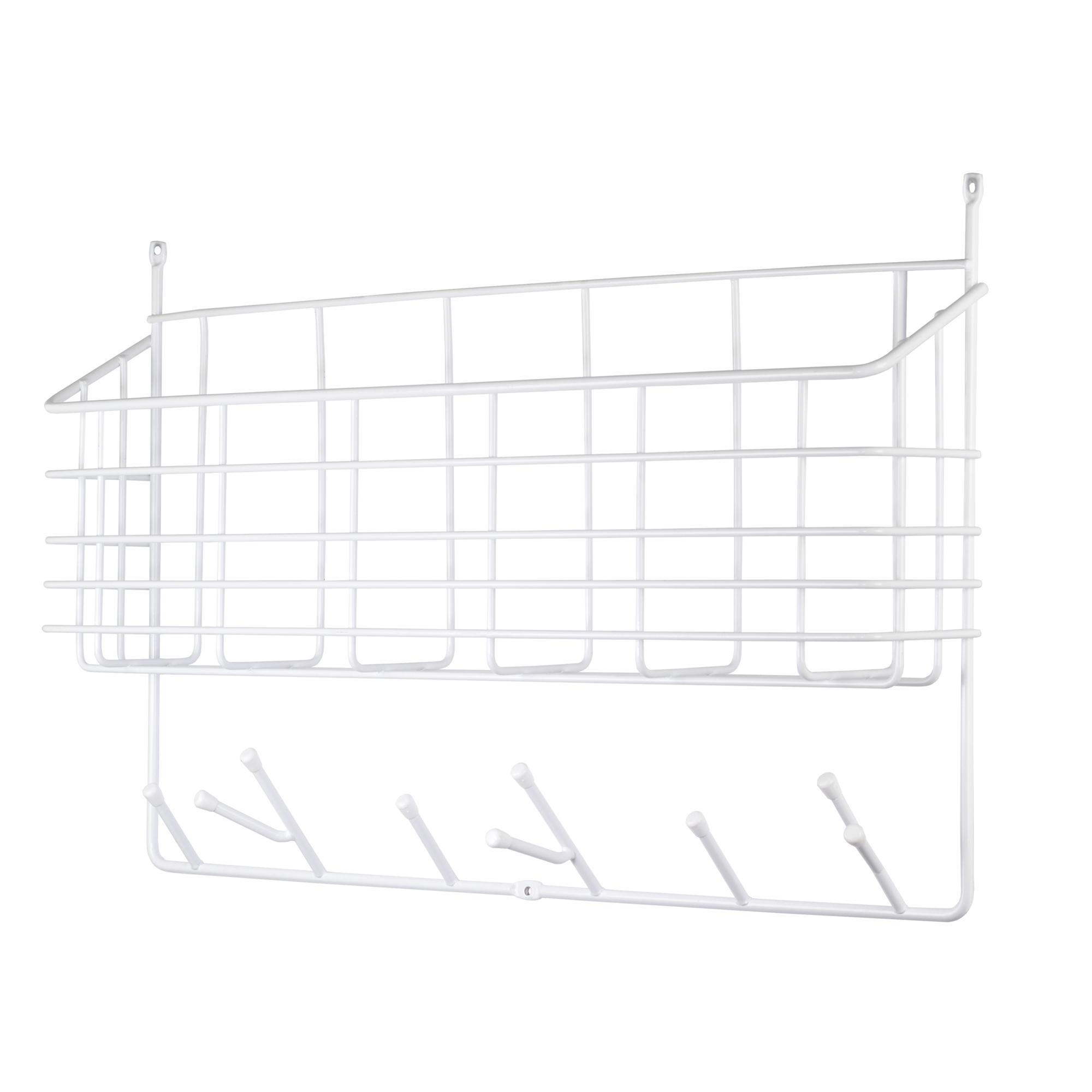 Maze Mitten Coat Rack White