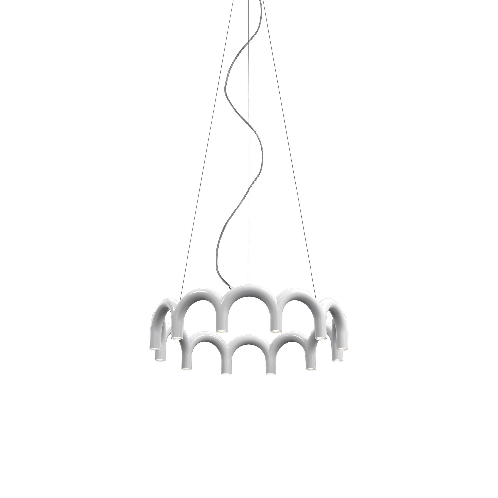 Oblure Arch Circle 98 -riippuvalaisin, Valkoinen