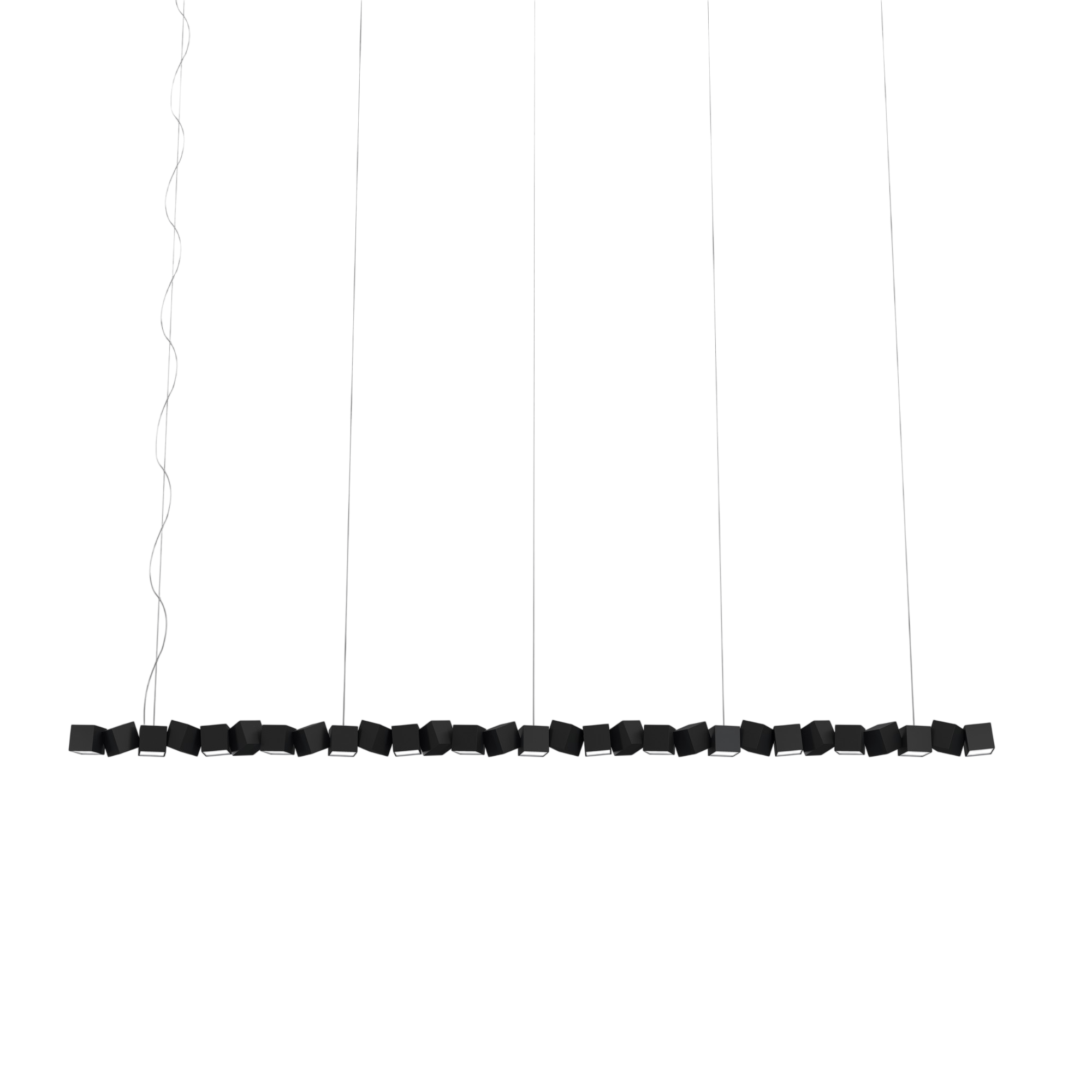 Oblure Blockchain 29 Pendant Black