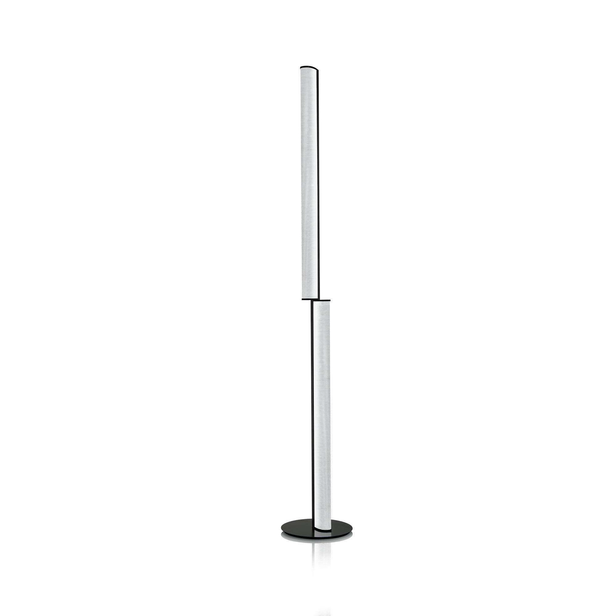 SLAMP Modula Twisted Stehlampe Schwarz/Kristall