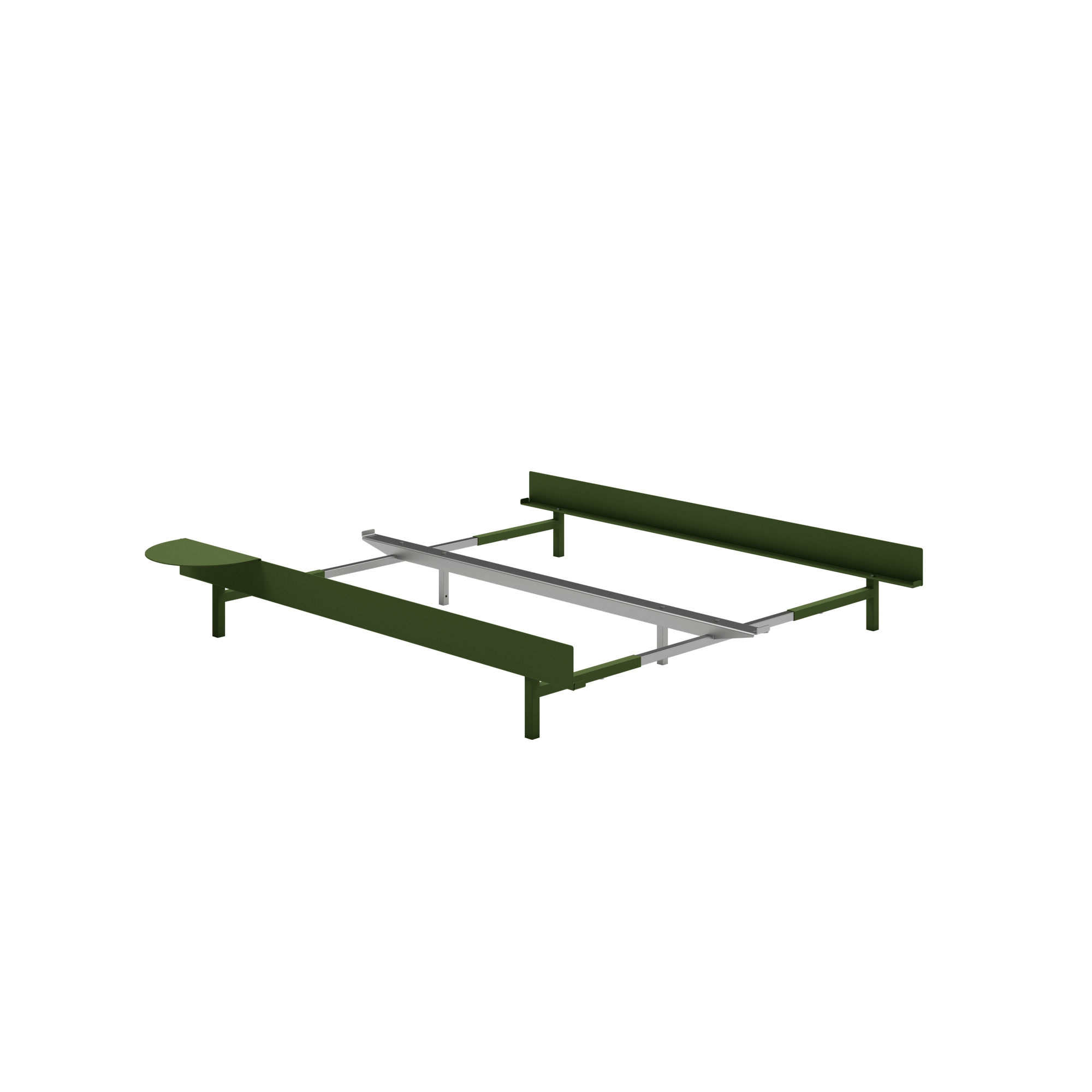 Łóżko MOEBE Rama Łóżka 90-180 cm Pine Green