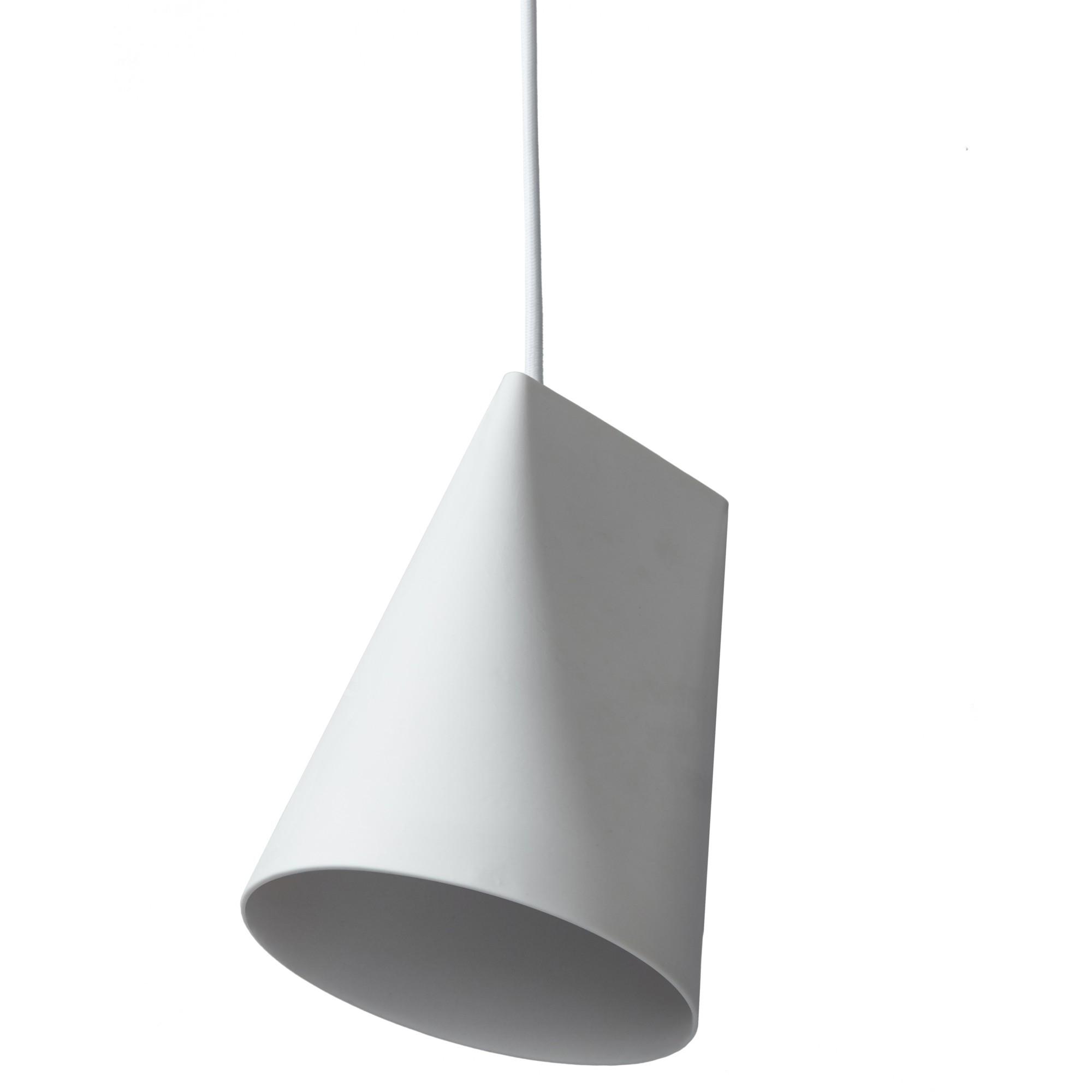 MOEBE Ceramic Pendant White Wide