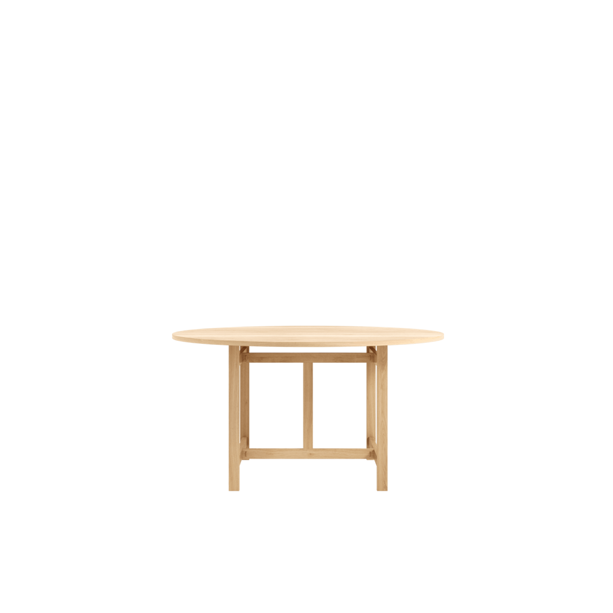 Moebe Round Dining Table Ø130 Oak