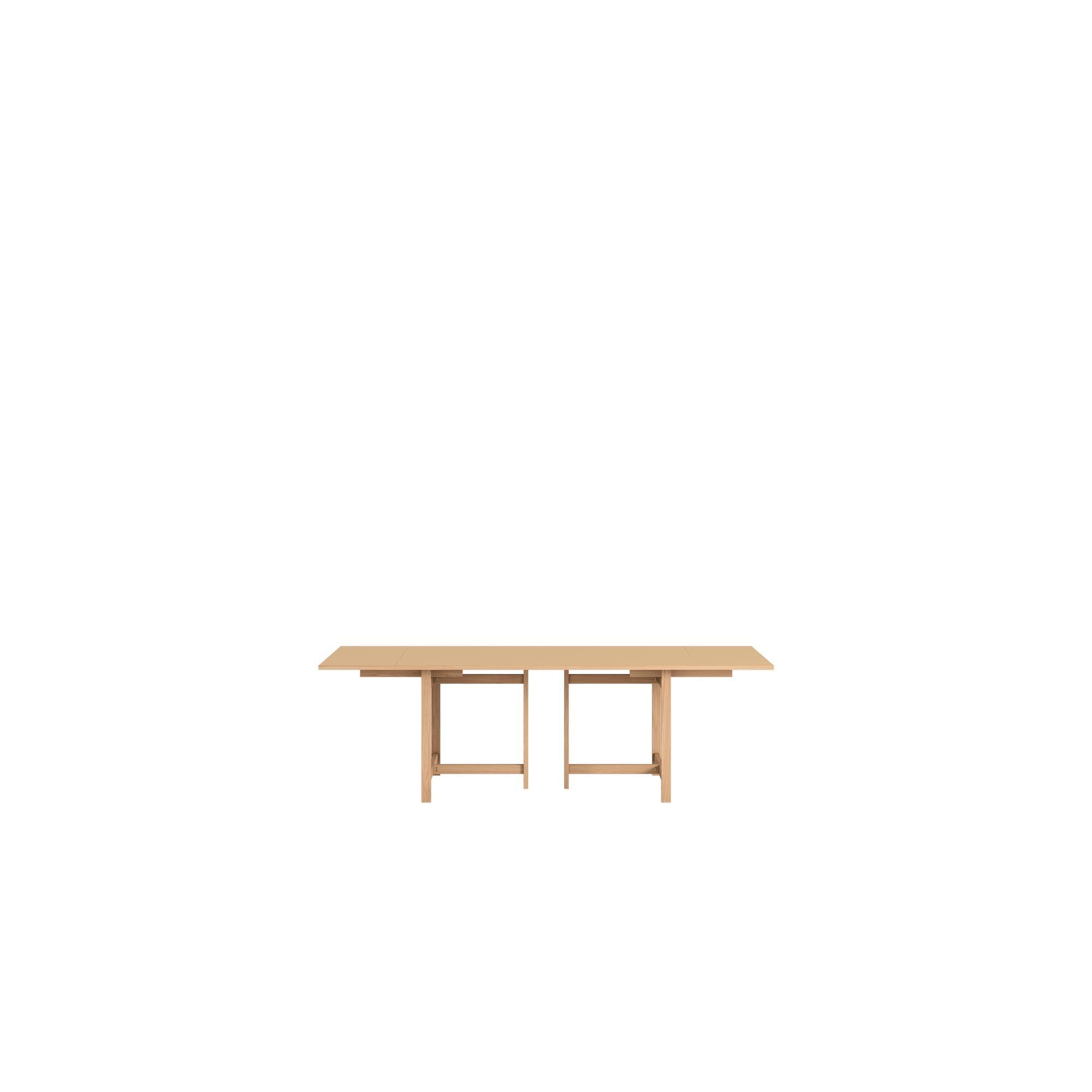 MOEBE Rectangular Spisebord 160x90 Med 2 Udtræk Muted Peach