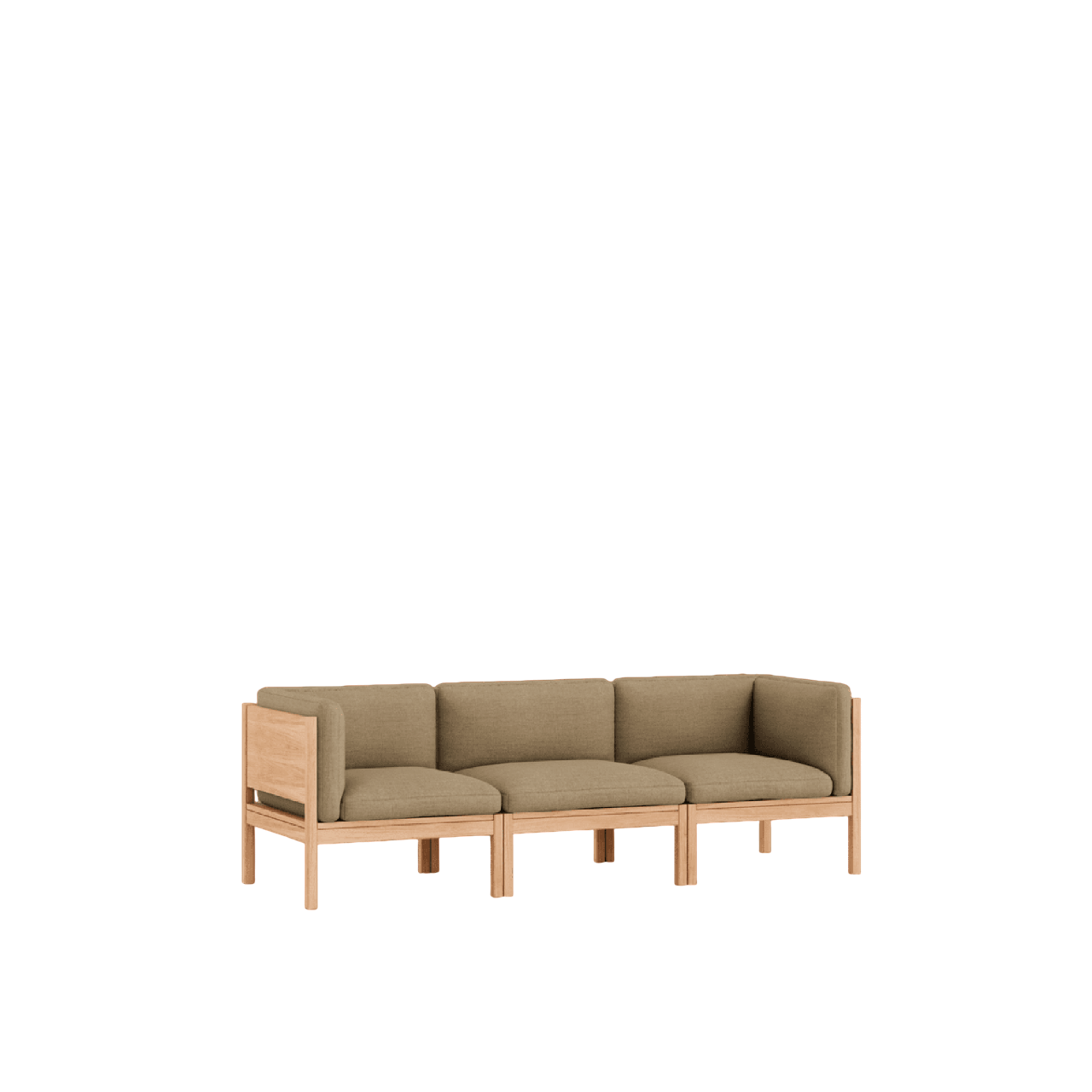 MOEBE Modulares 3-Sitzer-Sofa mit Seiten Autum 221