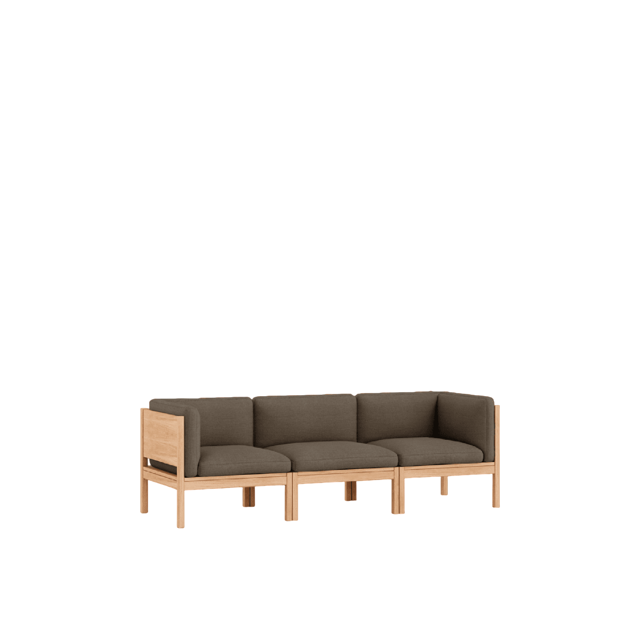 MOEBE Modulares 3-Sitzer-Sofa mit Seiten Autum 361