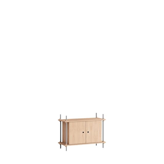 Planken S.65.1.B Eiken/Roestvrij Staal