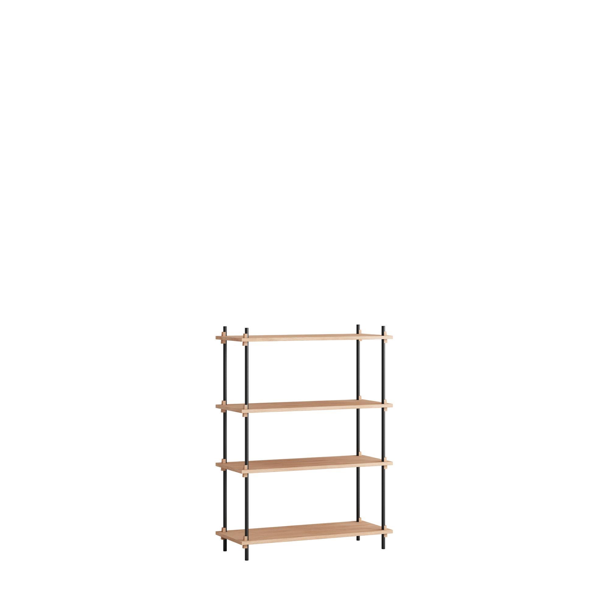 MOEBE S.115.1.A Sistema di Scaffalature Rovere/ Nero