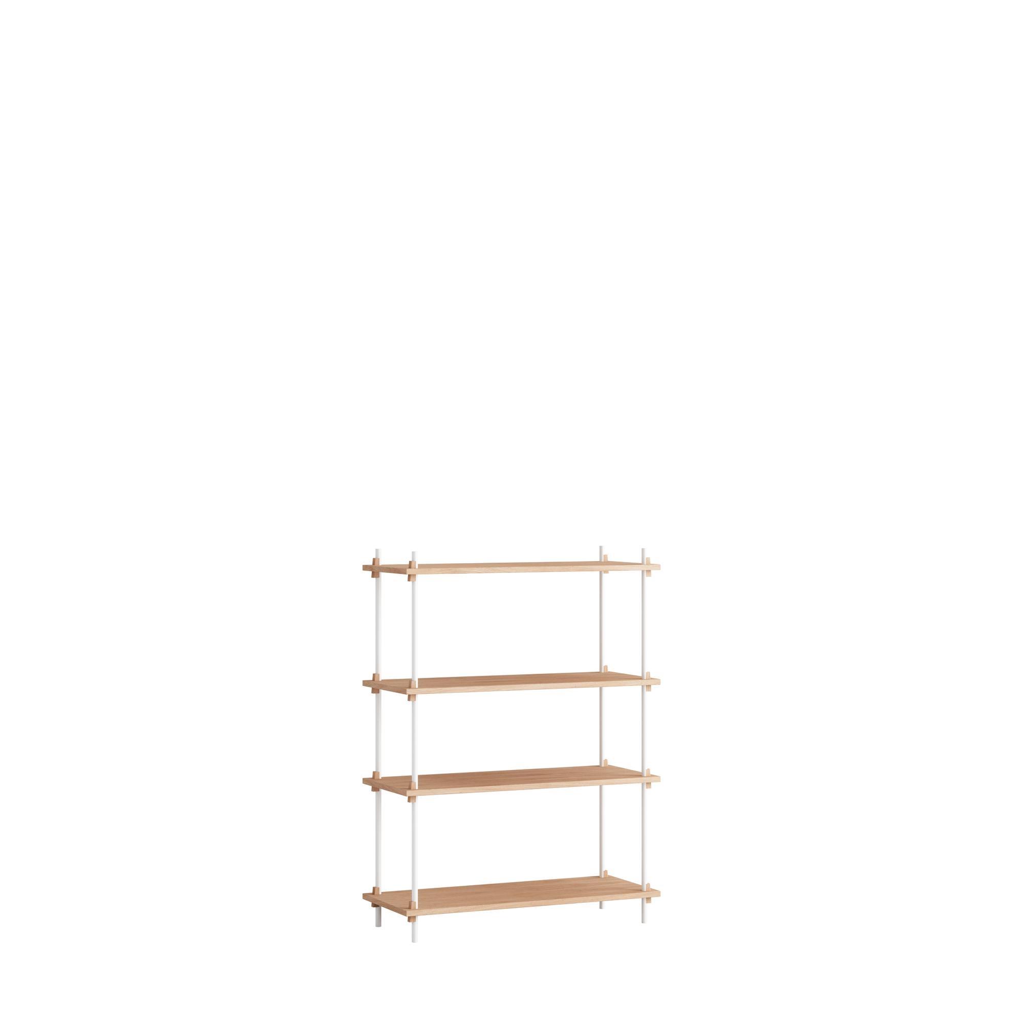 MOEBE S.115.1.A Sistema di Scaffalature Rovere/ Bianco