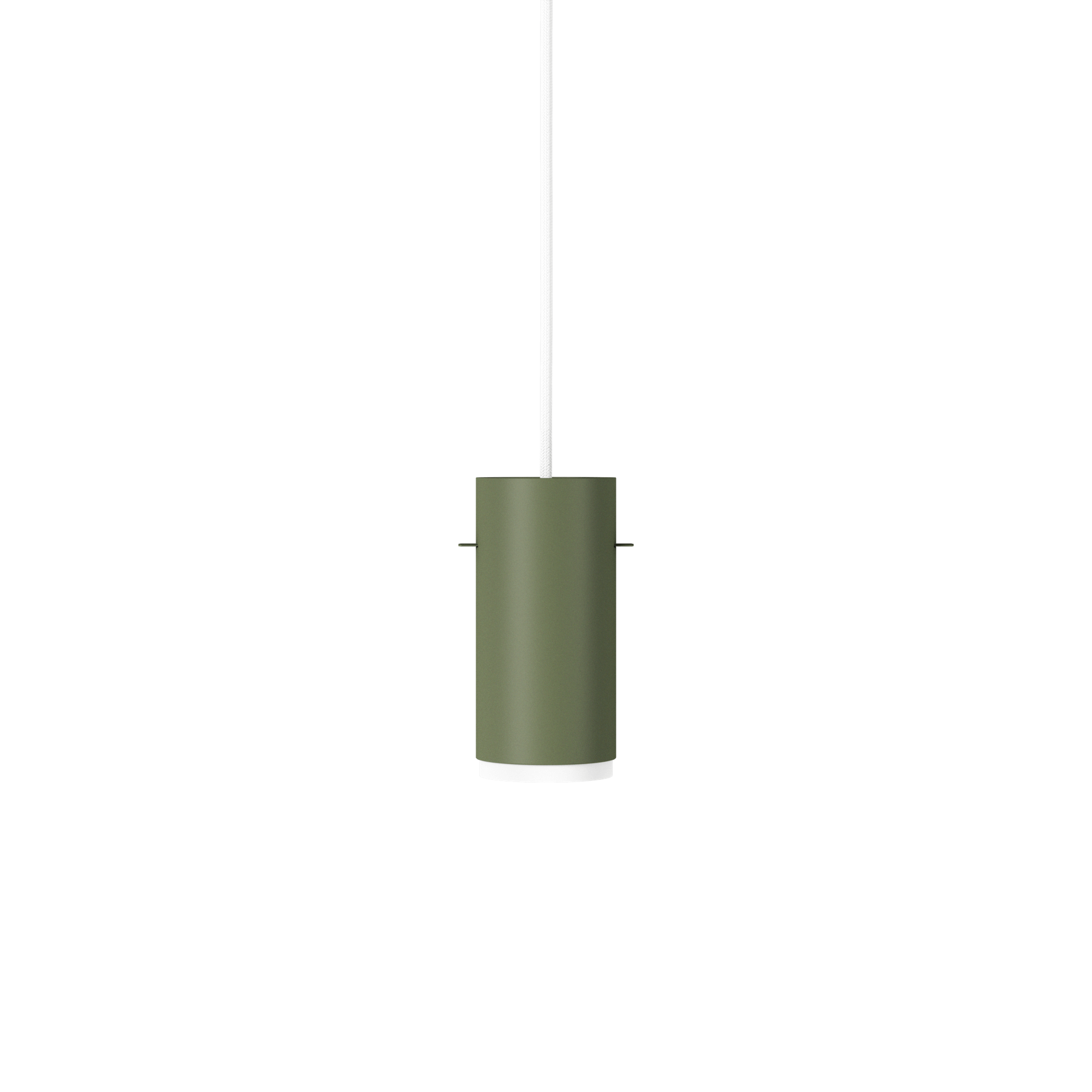 Moebe Tube Pendant Small Pine Green