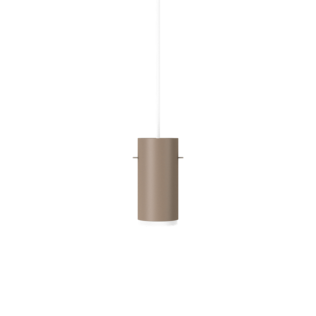 Moebe Tube Taklampe Liten Varm Grå