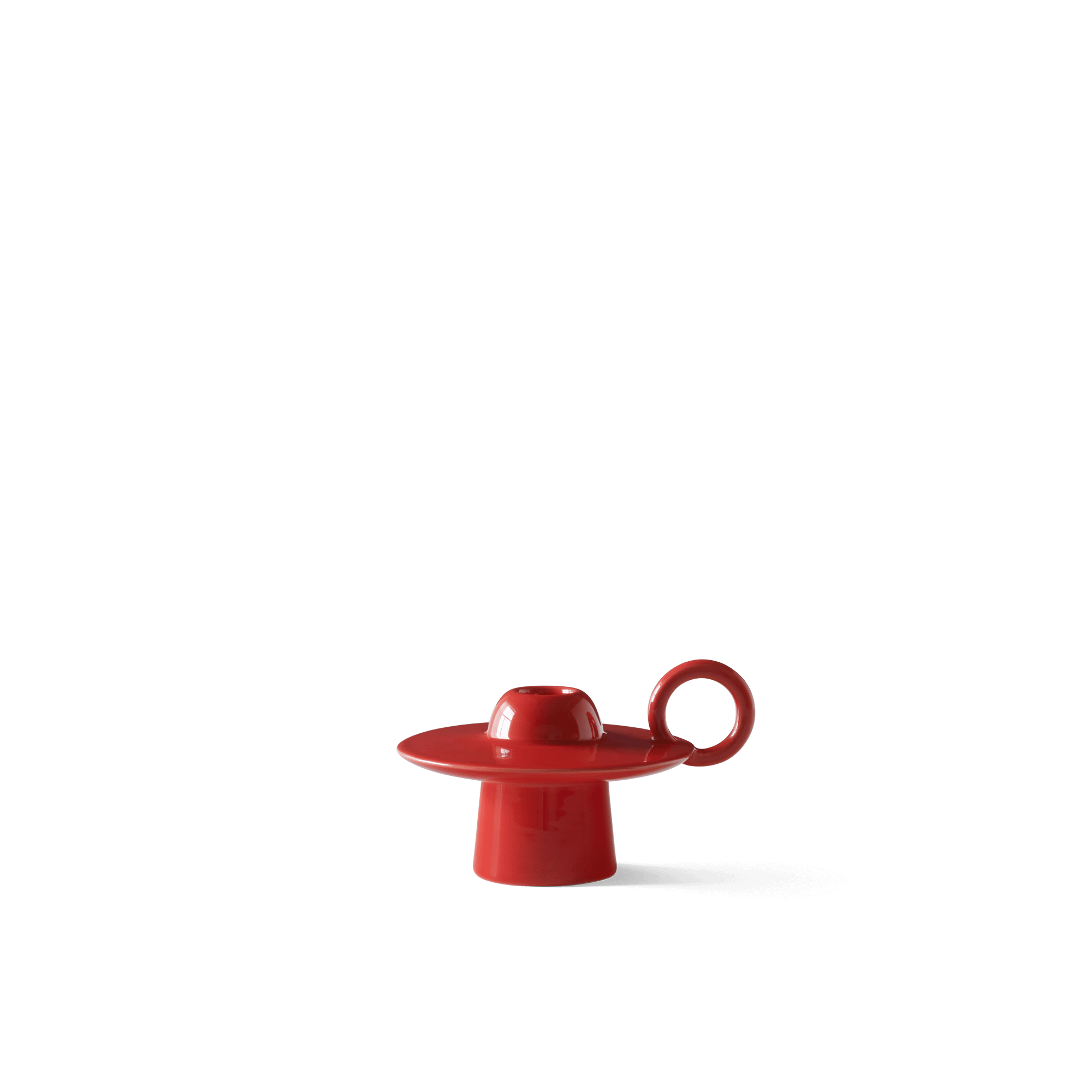 &Tradition Momento JH39 Candlestick Poppy Red