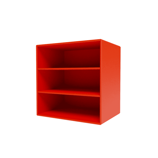 Mini 1004 Bookcase 145-Rosehip