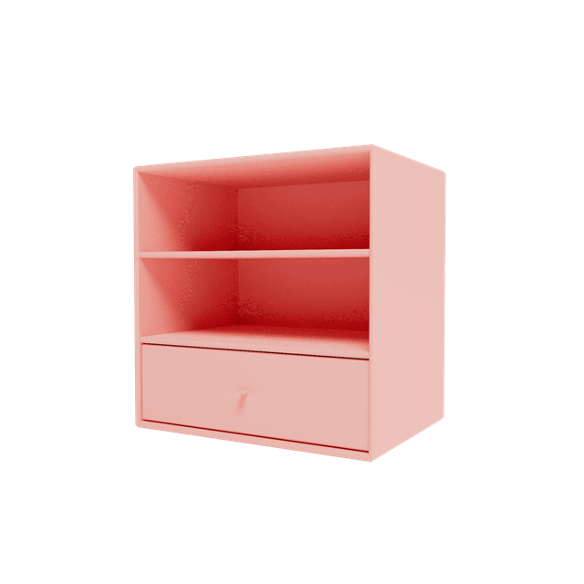 Mini 1005 Bookcase With Drawer 167-Ruby