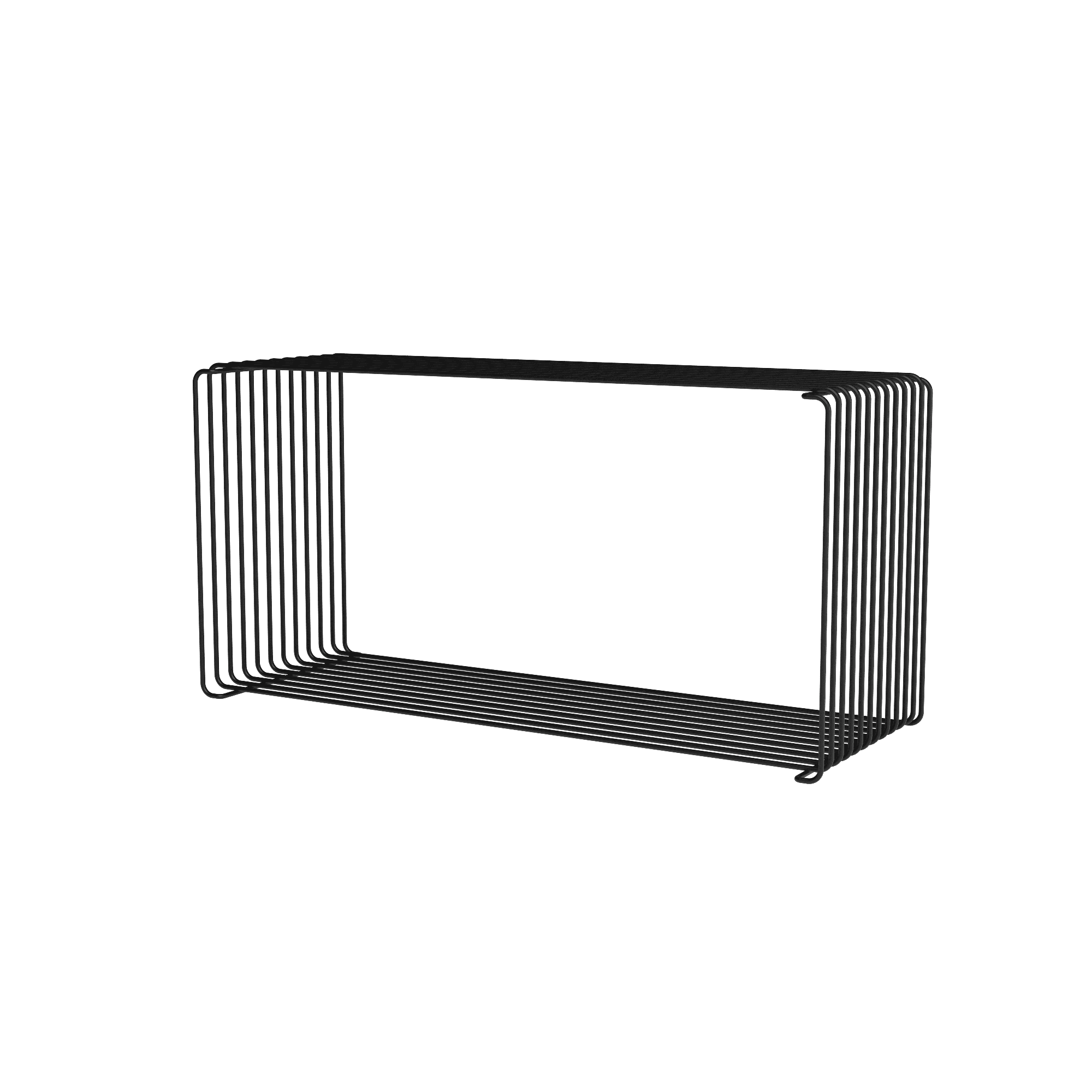 Montana Panton Wire Extended Shelf 05-Black 70 cm x 25.7 cm