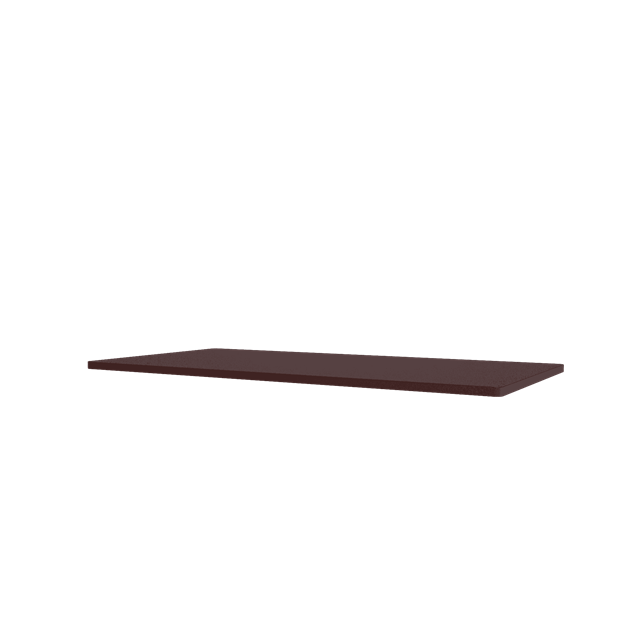 Panton Wire Top Plate 07-Zwart Rood 70,1 cm x 34,8 cm