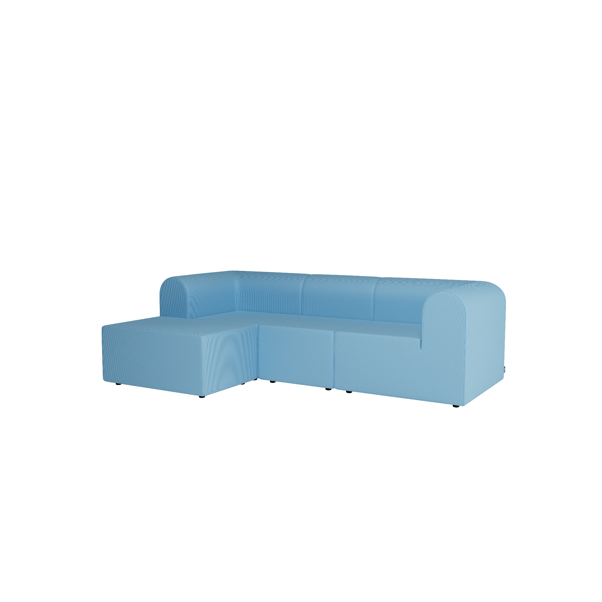 Montana Paradigm 3-seters sofa med puff venstre N66266-Nobel66266