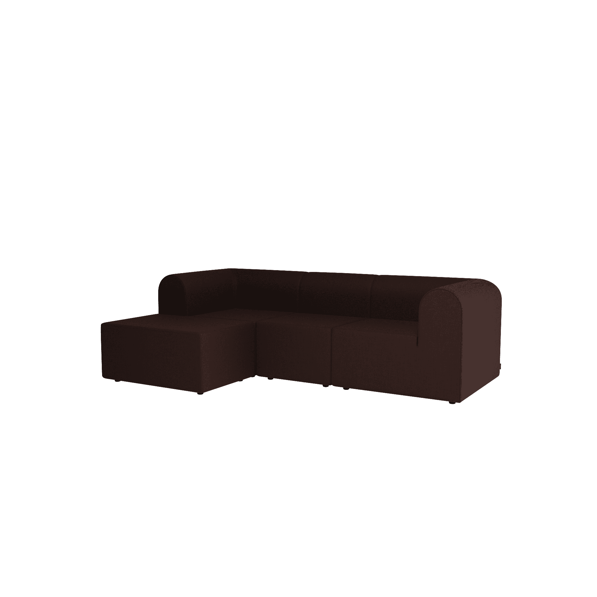 Montana Paradigm 3-Personers Sofa Med Puf Venstre R373-Remix373