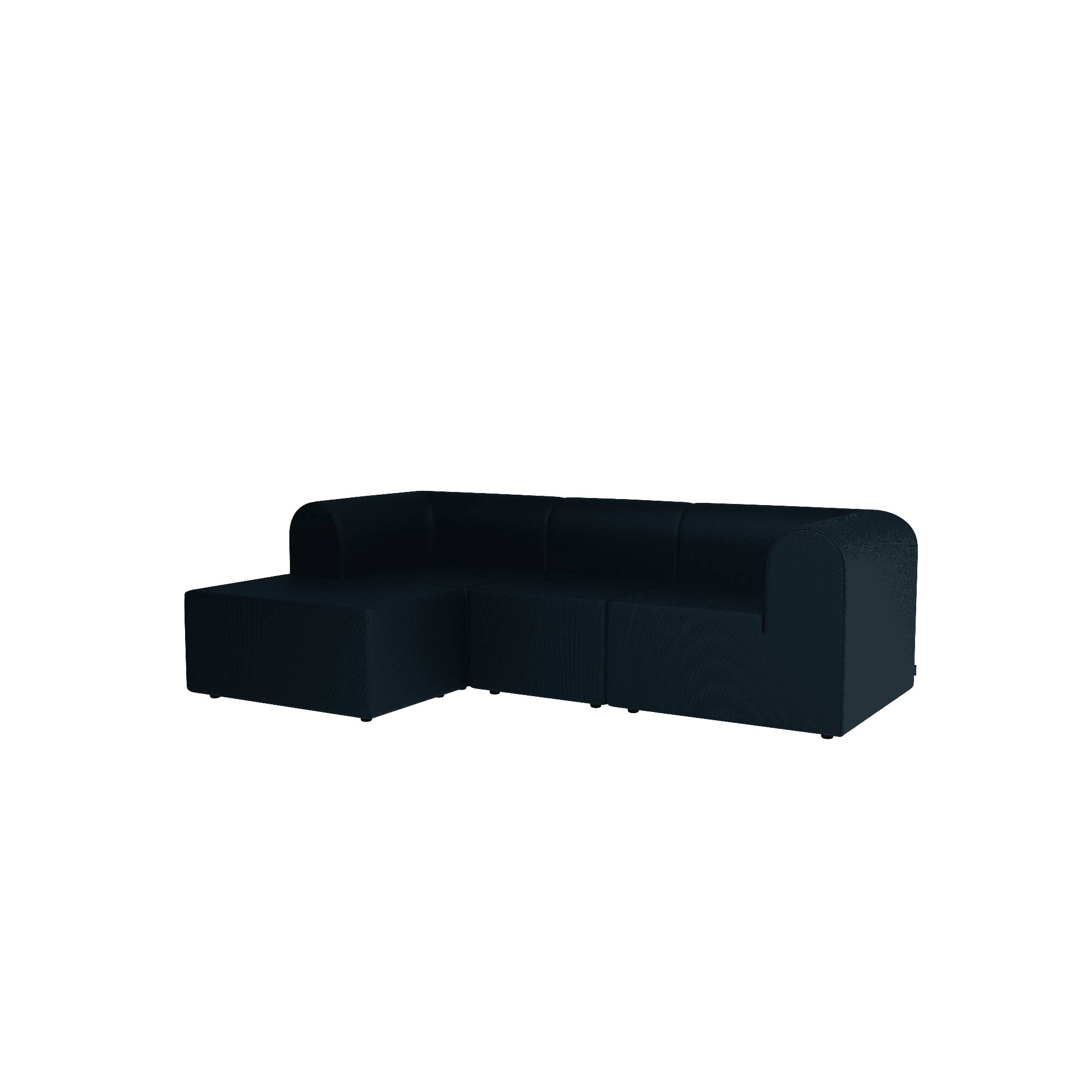 Montana Paradigm 3-seters sofa med puff venstre SA791-Sabi791