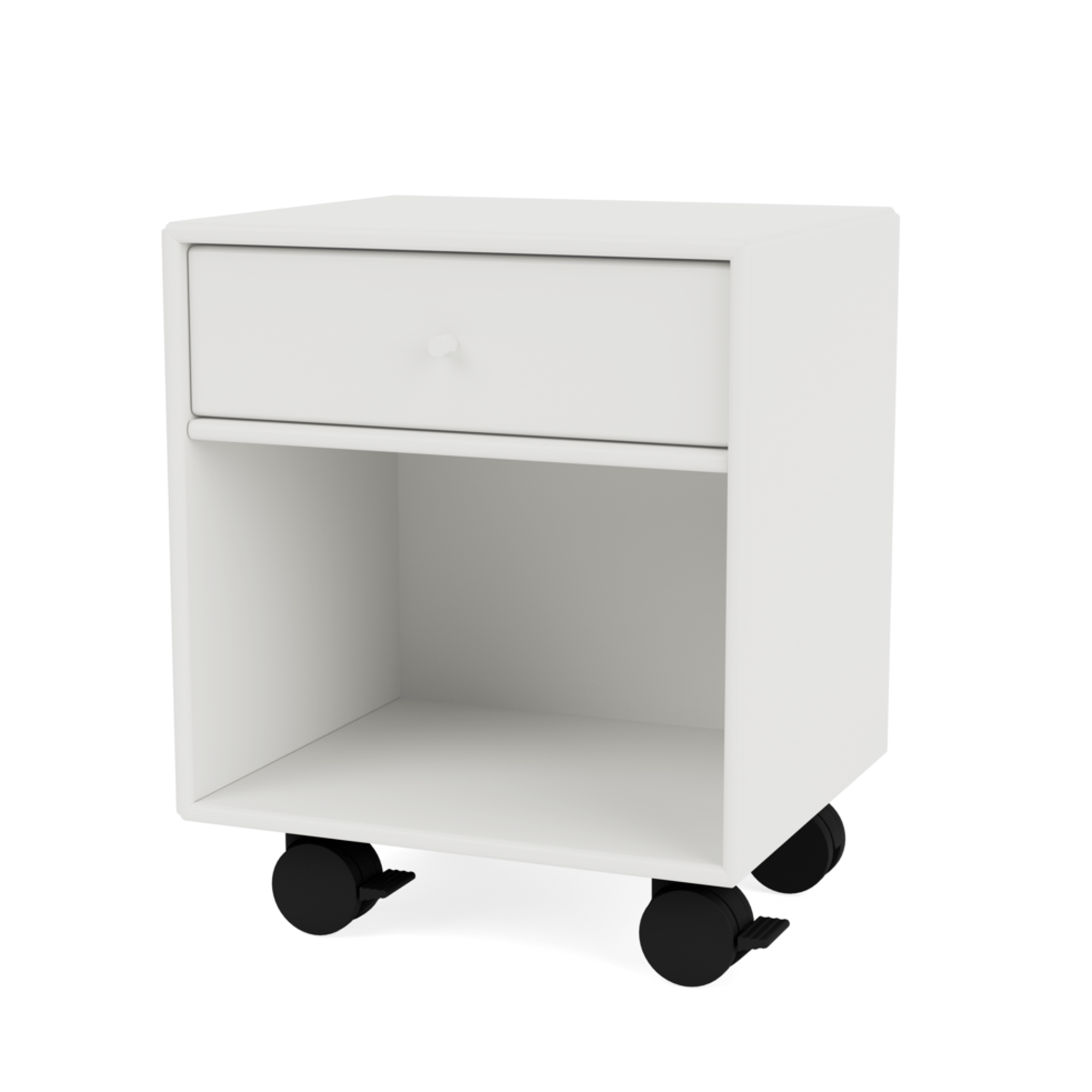 Montana Selection DREAM Table de Chevet 01-Blanc/05- Noir