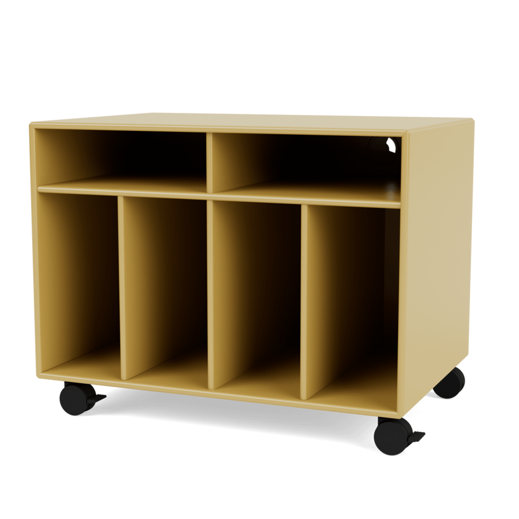 Montana SPIN I Vinyl Shelving 157-Cumin/05- Black