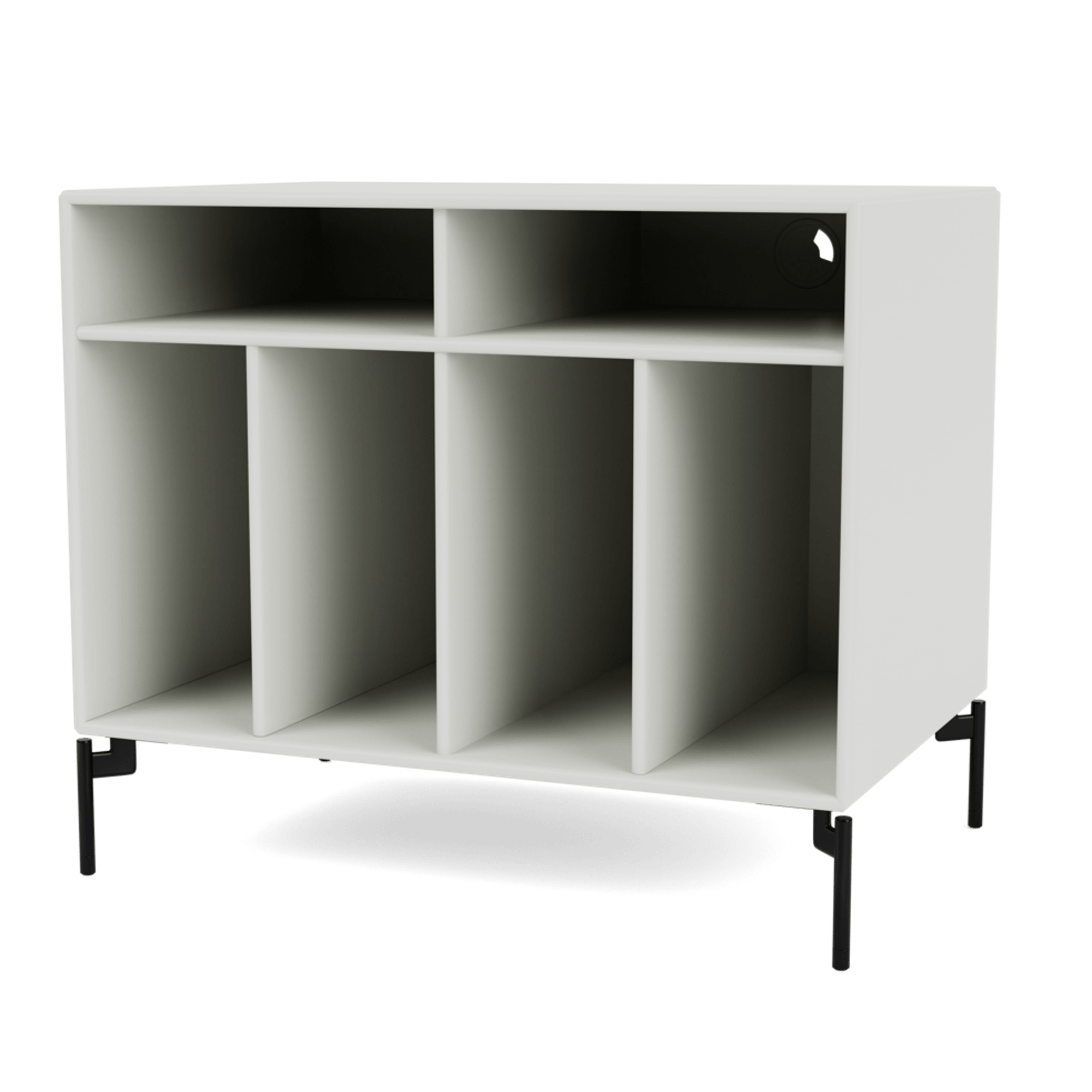 Montana SPIN I Vinyl Shelving 09-Nordic/03- Black